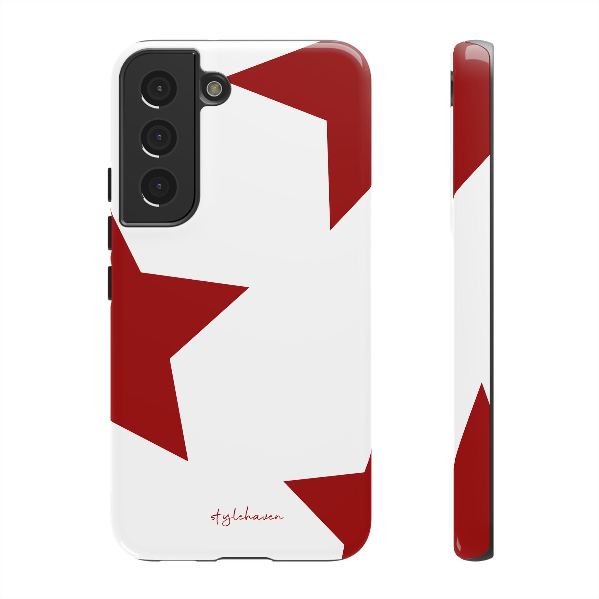 All I see is stars red phone case
