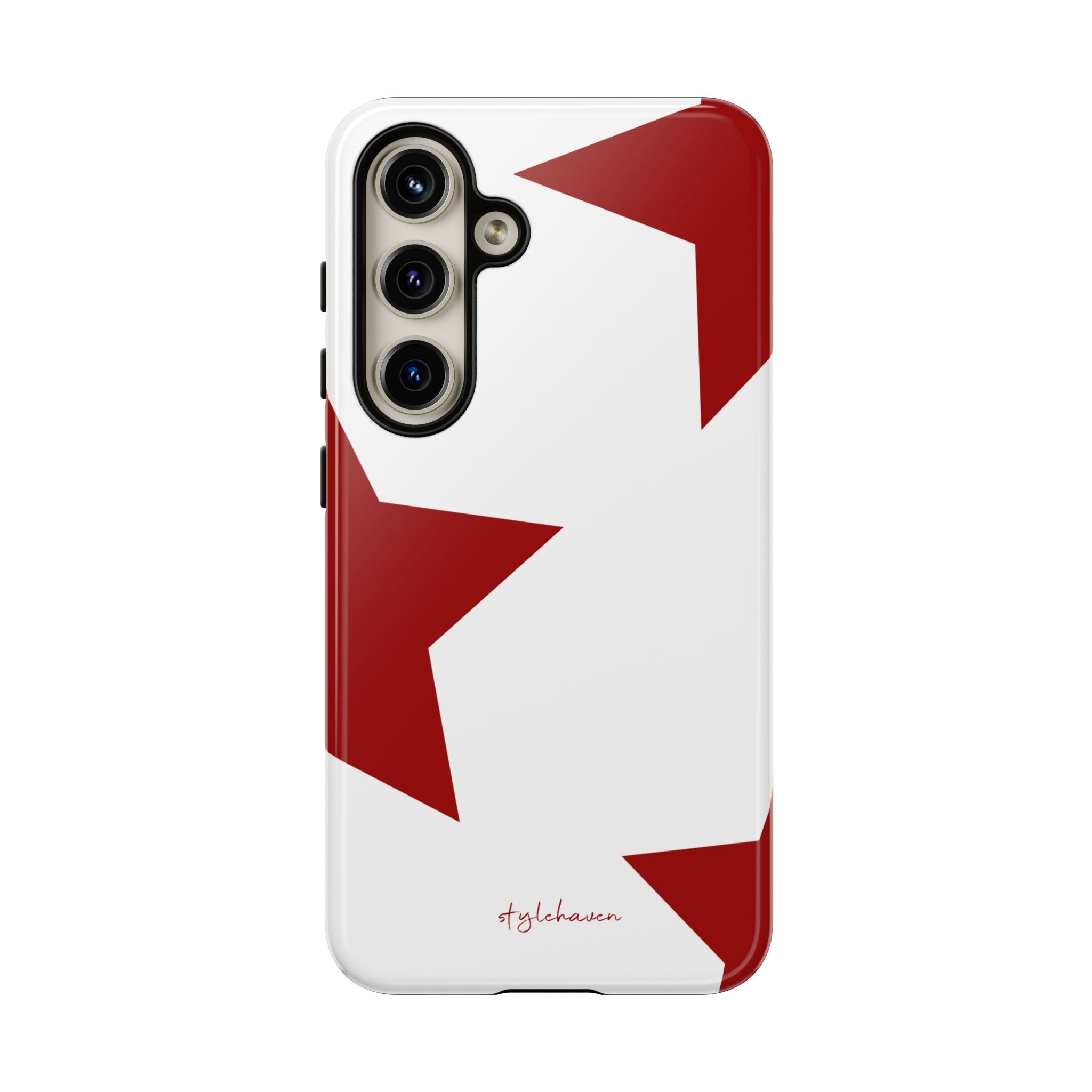 All I see is stars red phone case