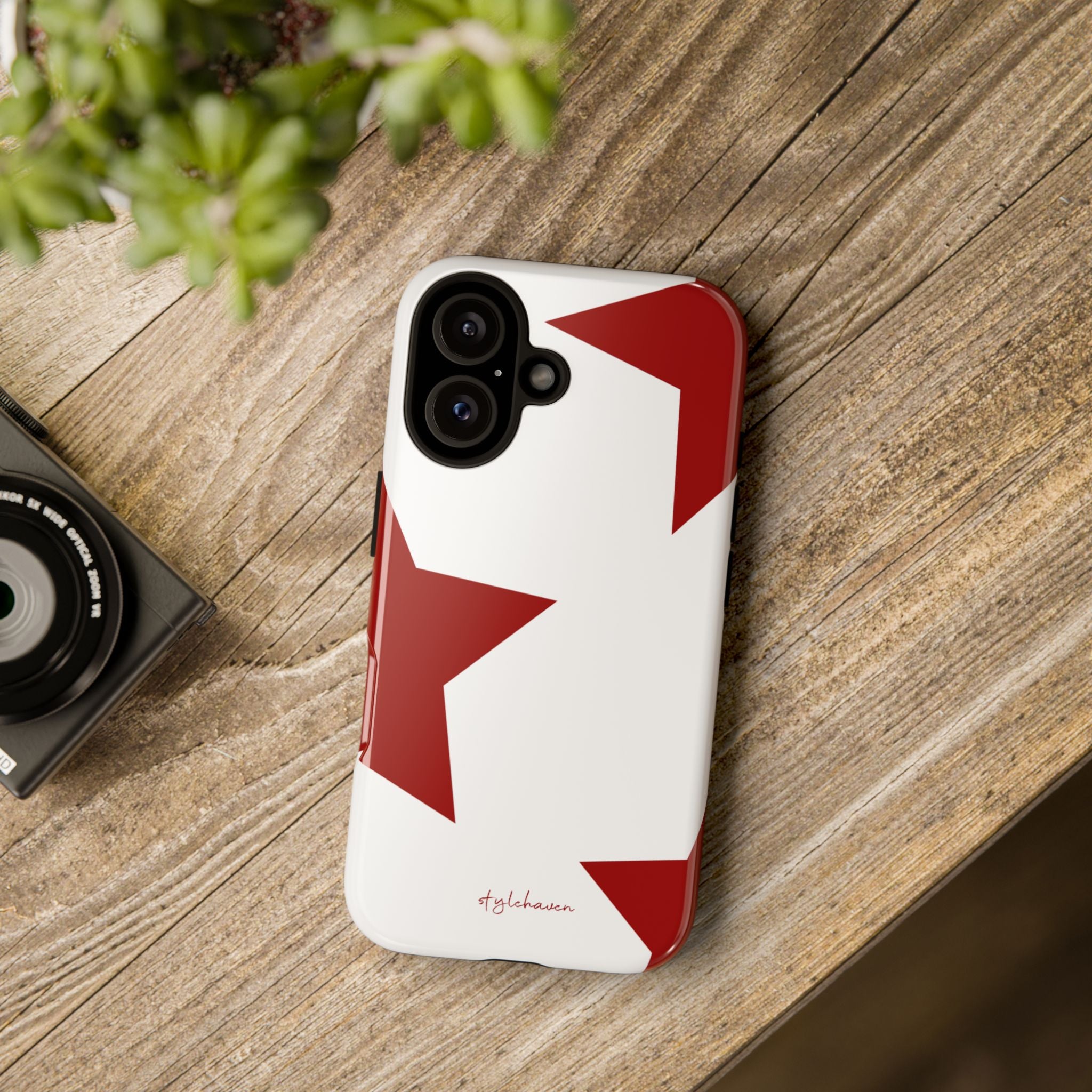 All I see is stars red phone case
