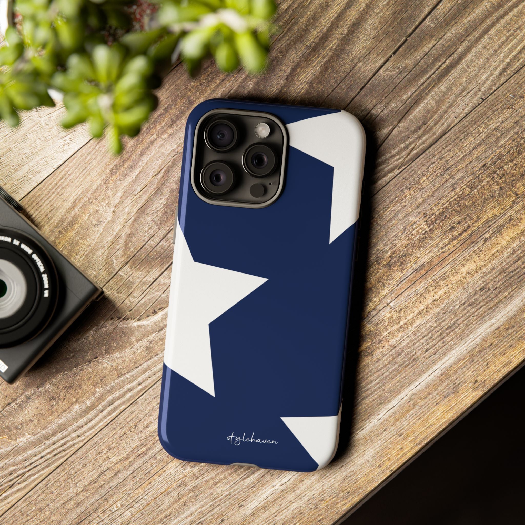 All I see is stars blue phone case