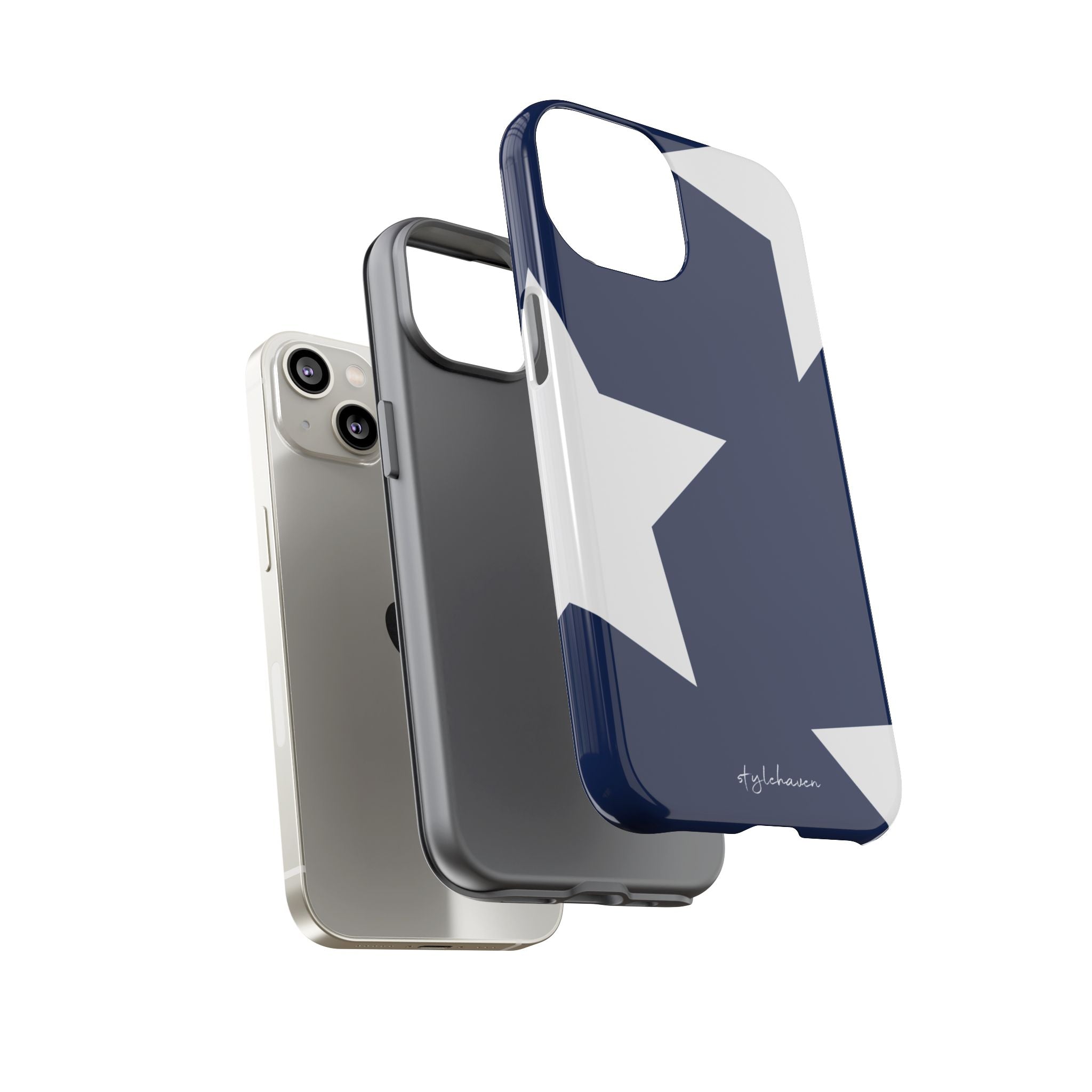 All I see is stars blue phone case