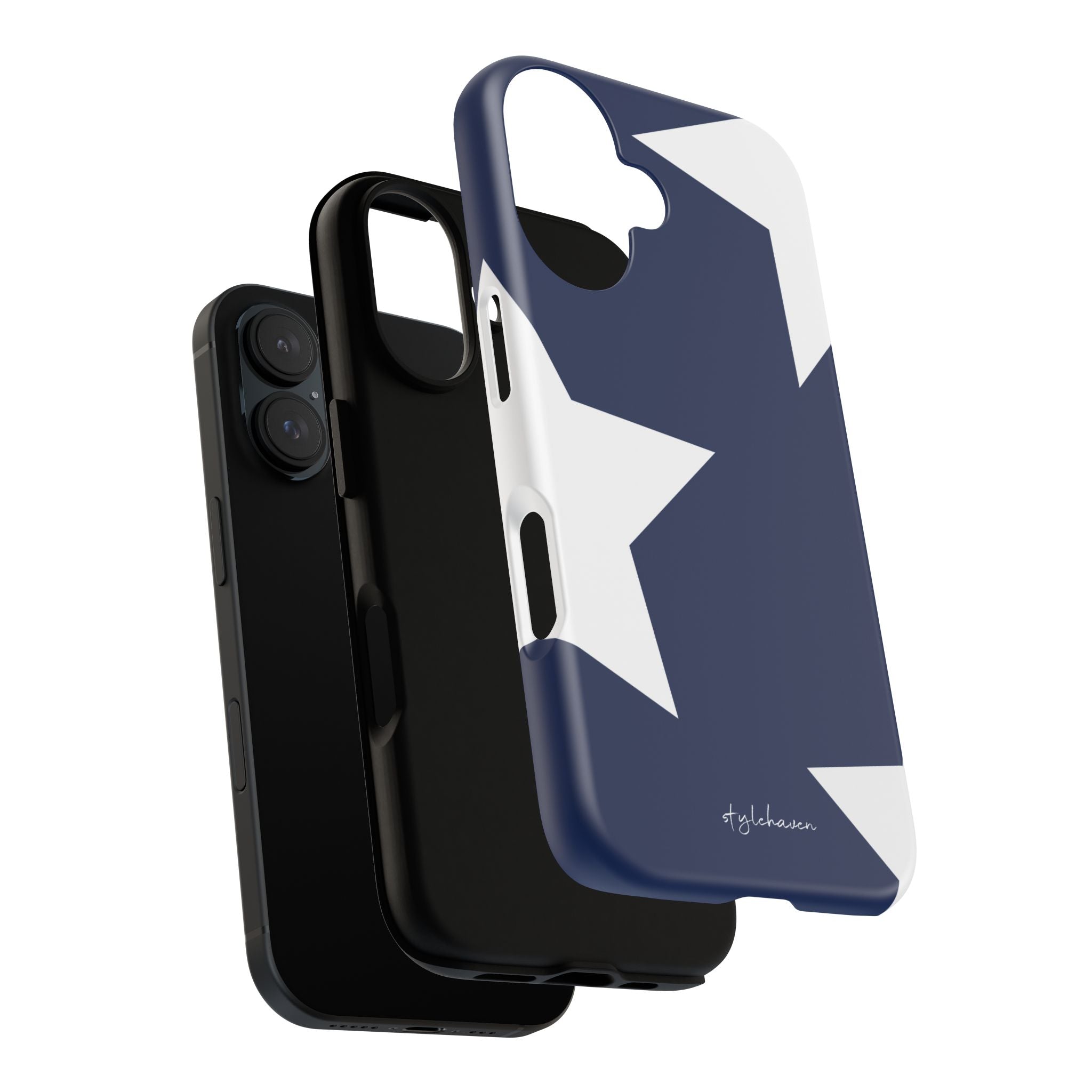 All I see is stars blue phone case
