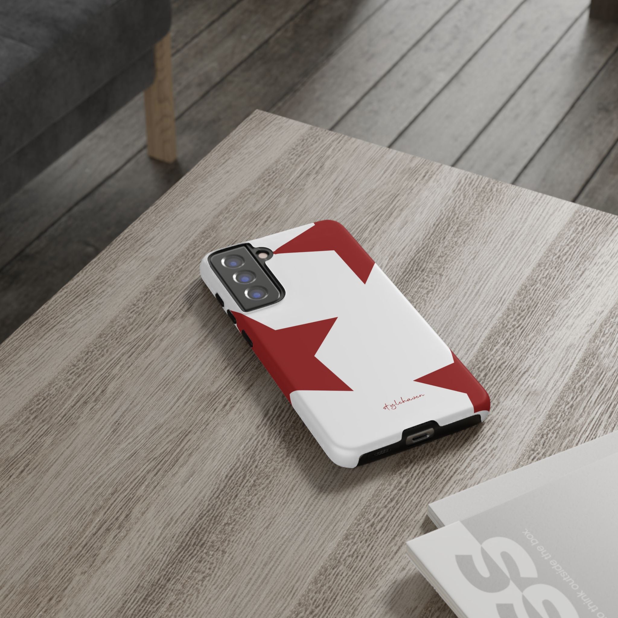All I see is stars red phone case