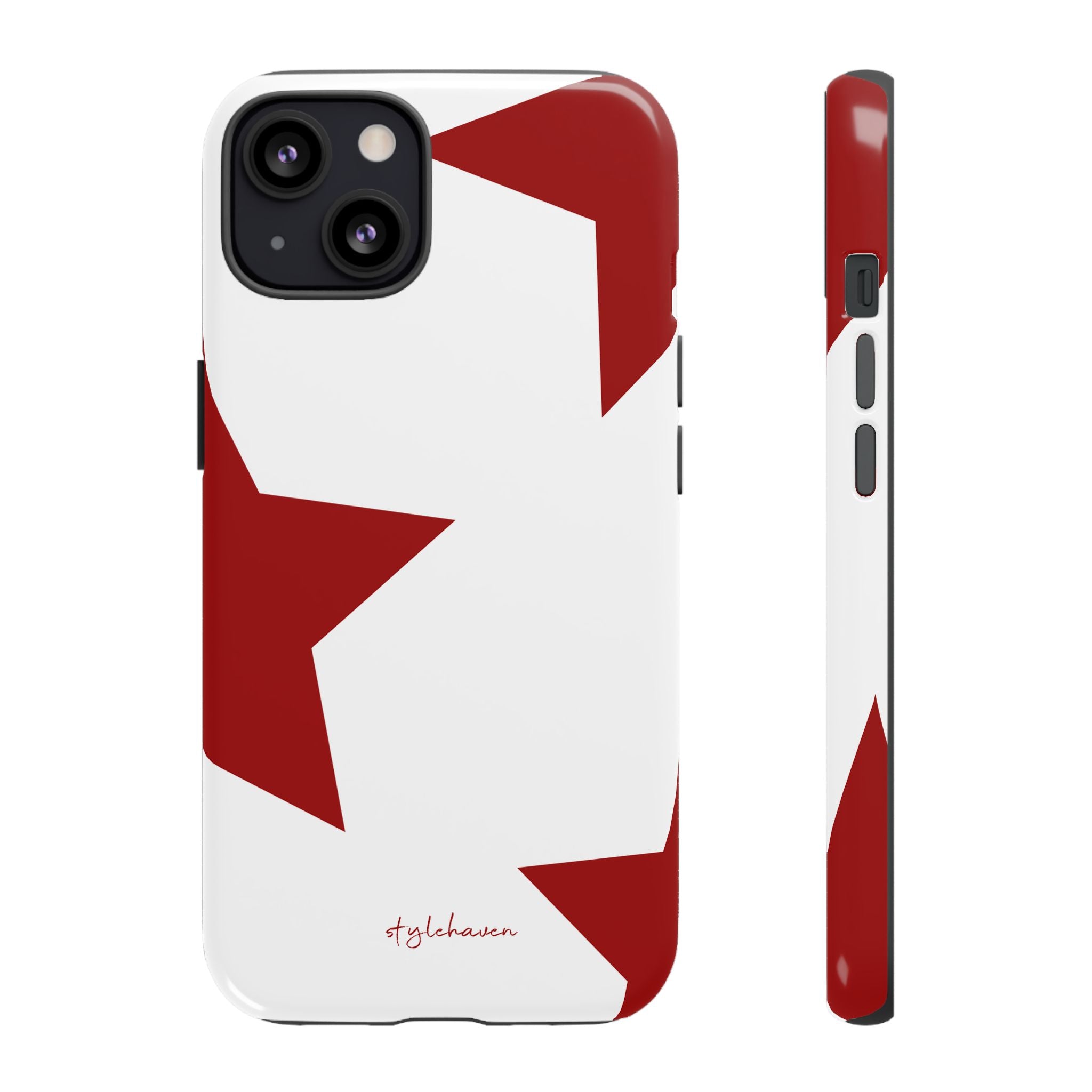 All I see is stars red phone case