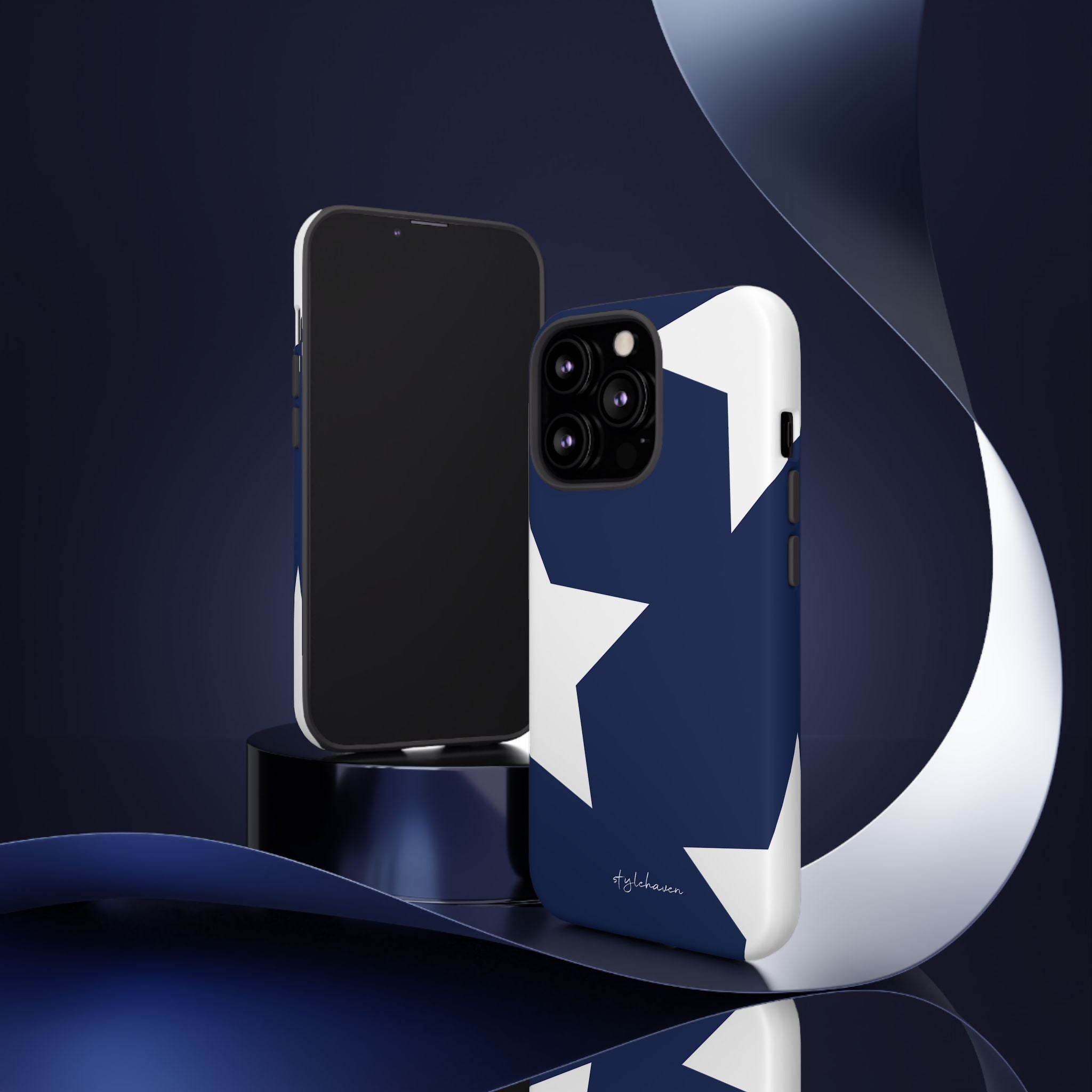All I see is stars blue phone case