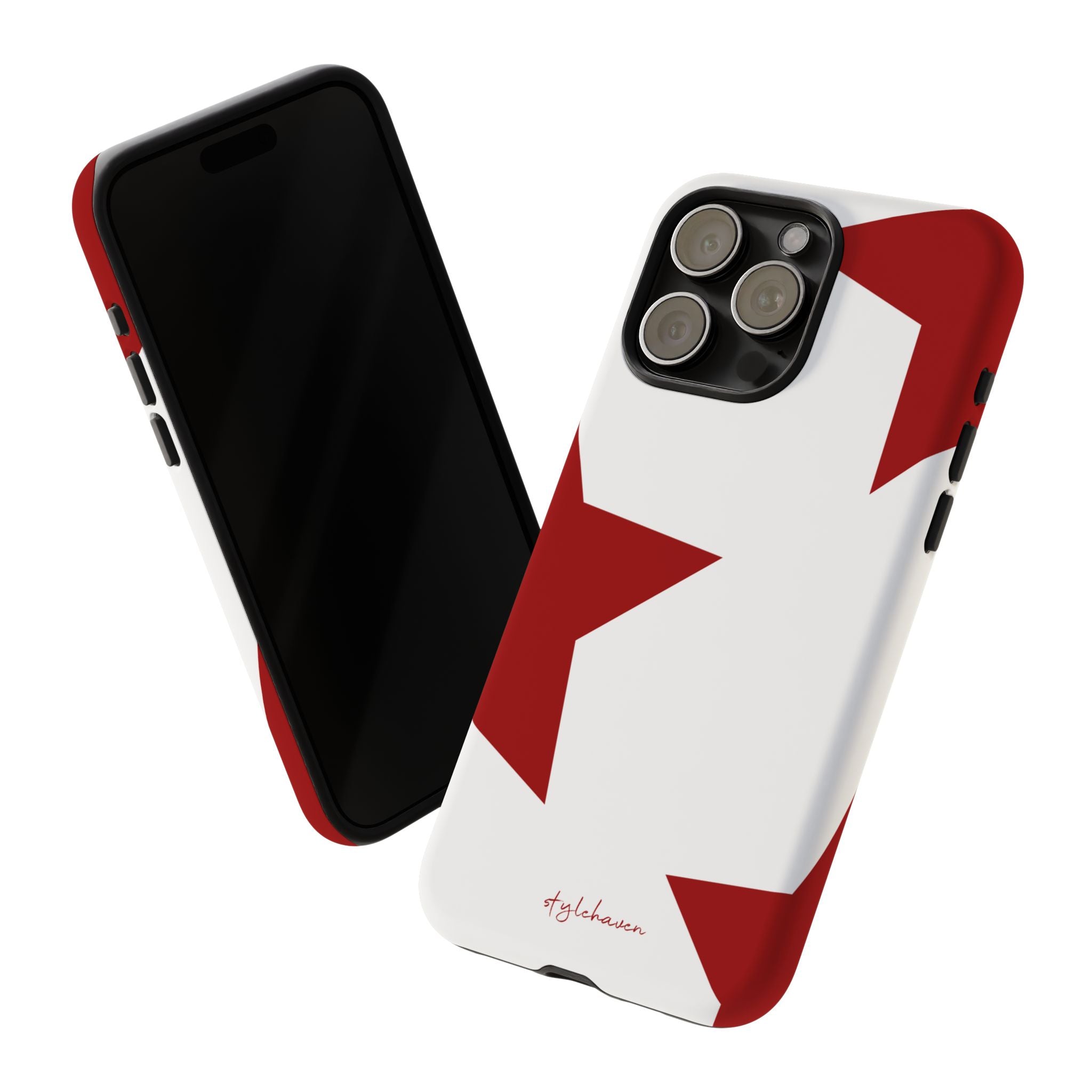 All I see is stars red phone case
