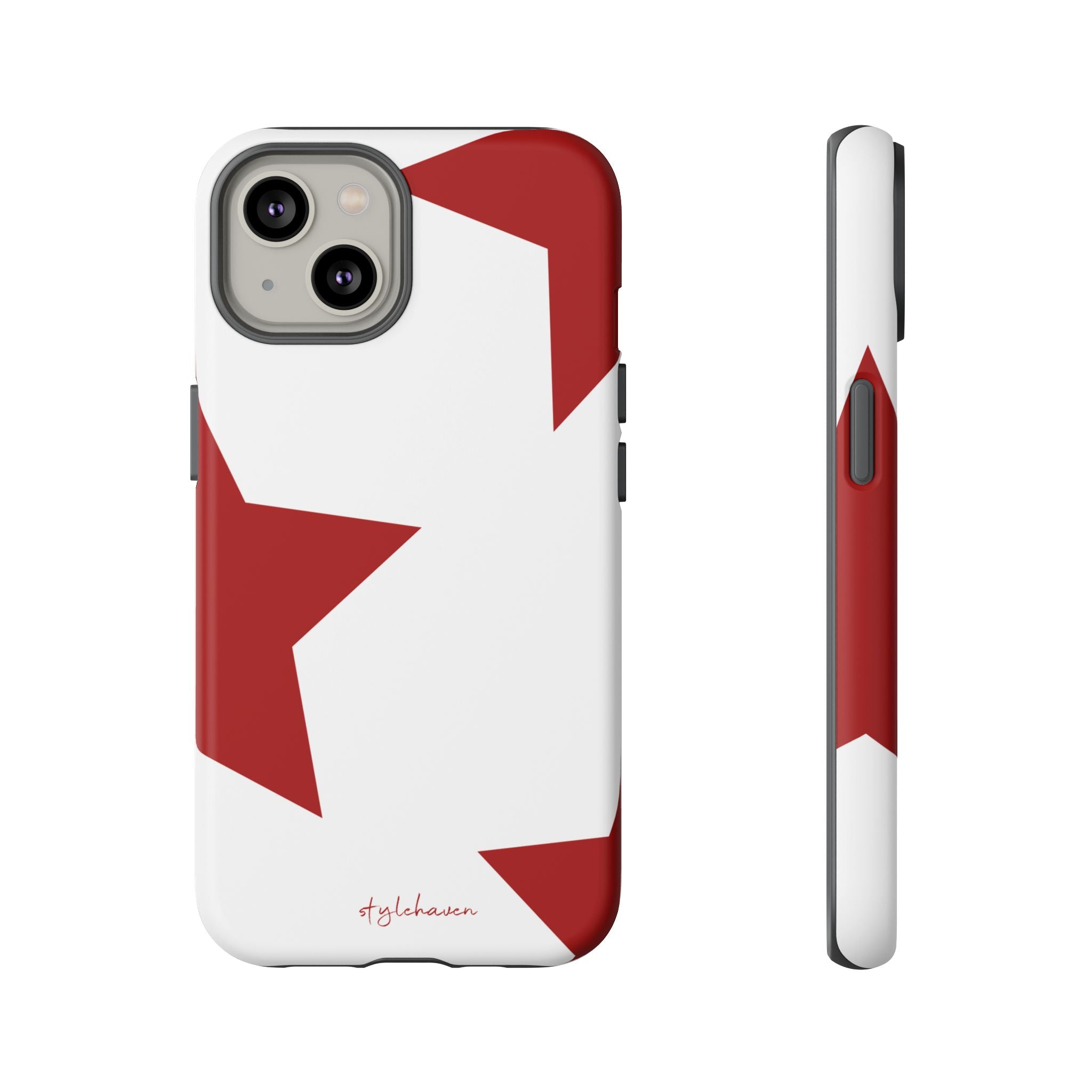 All I see is stars red phone case