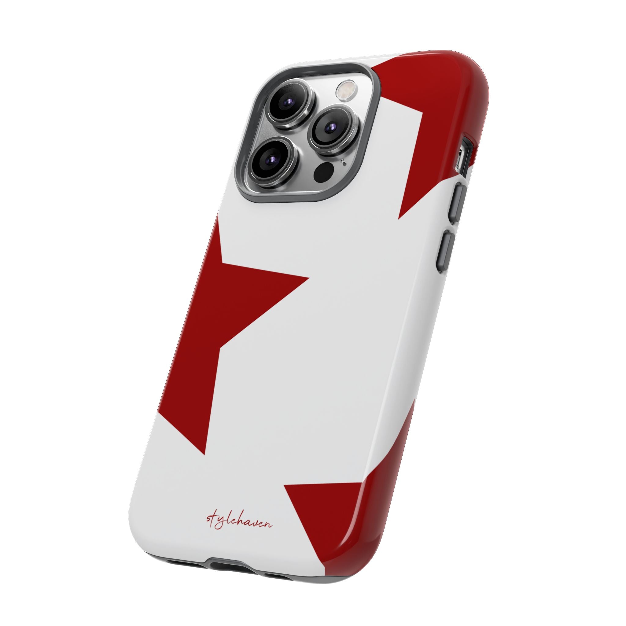 All I see is stars red phone case
