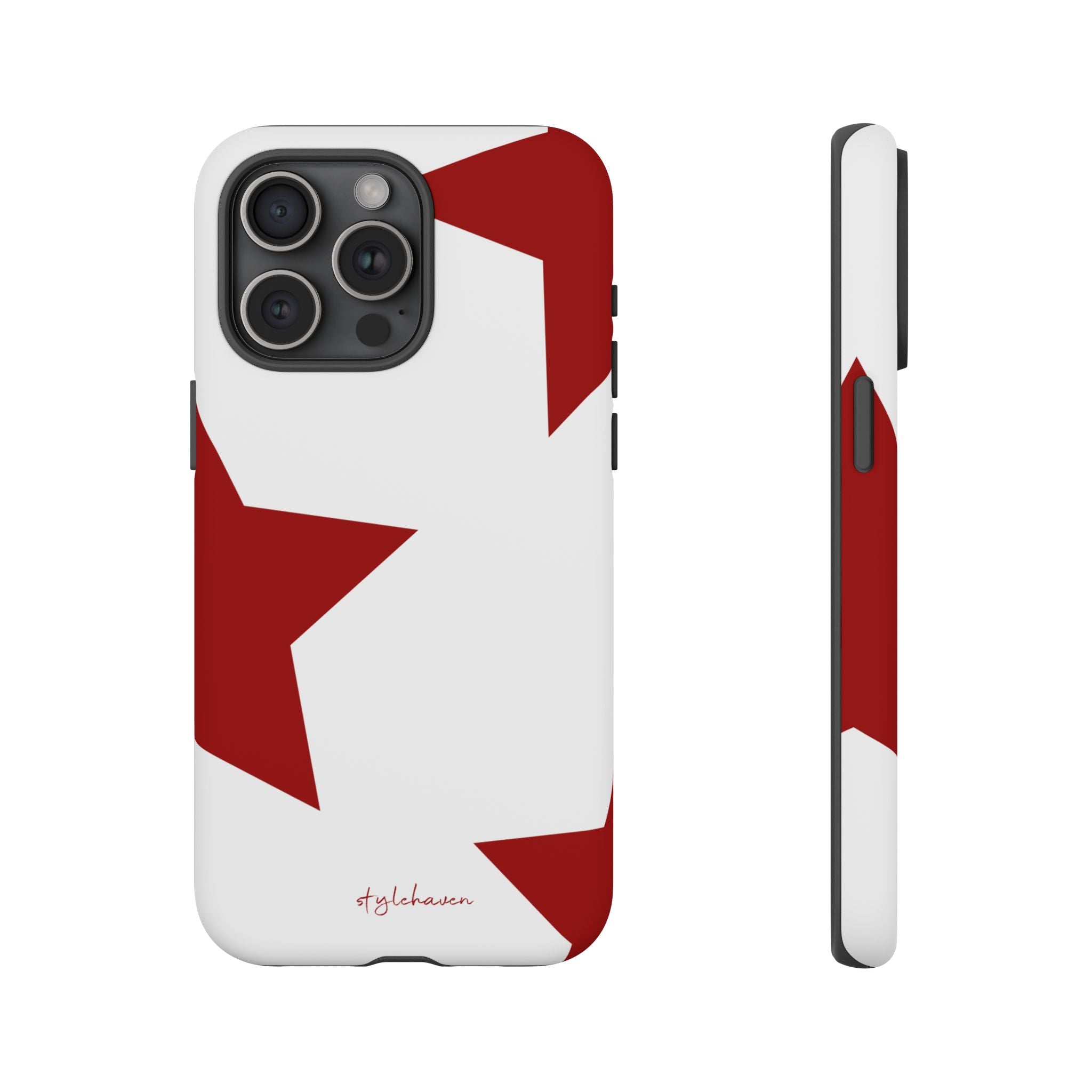 All I see is stars red phone case
