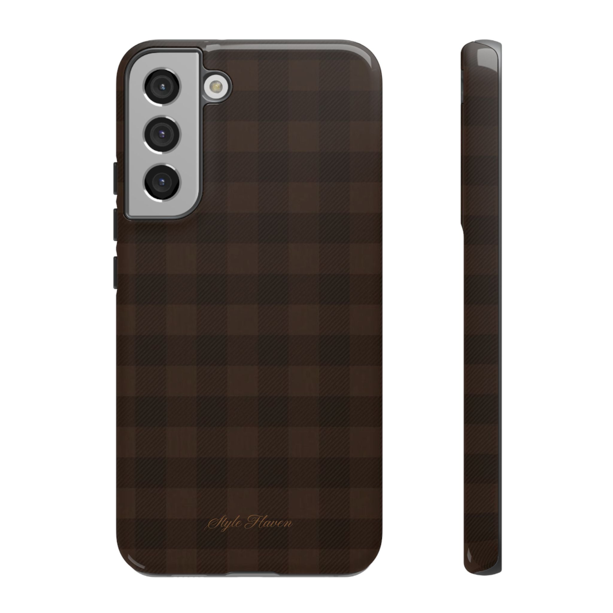 cocoa checkered case
