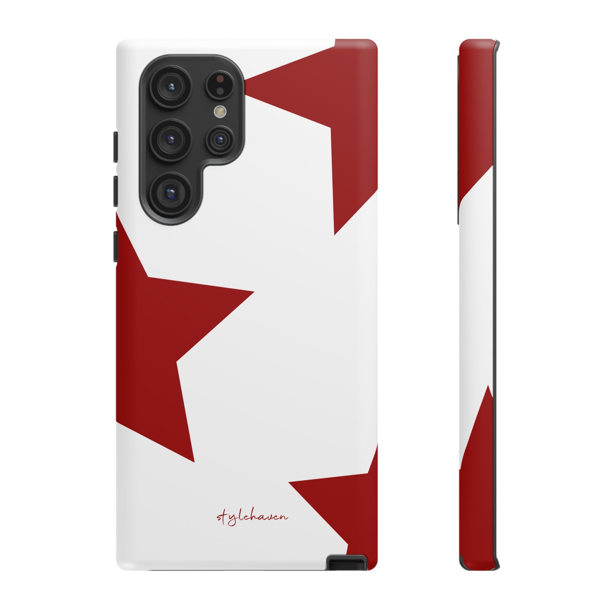 All I see is stars red phone case