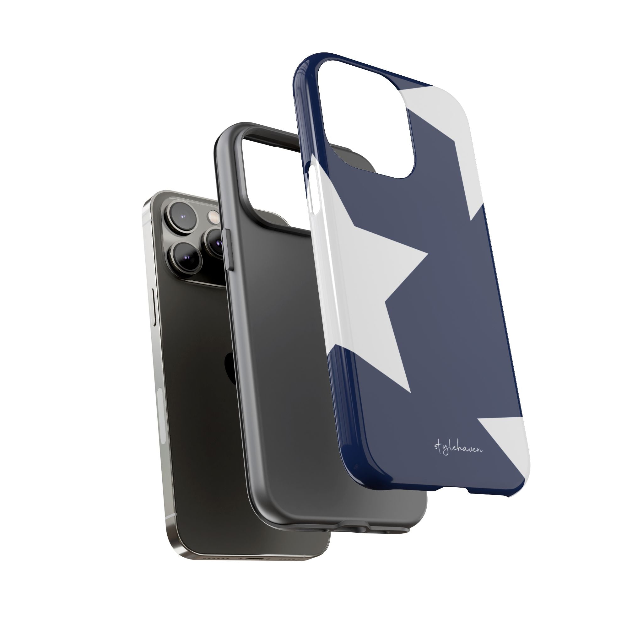 All I see is stars blue phone case