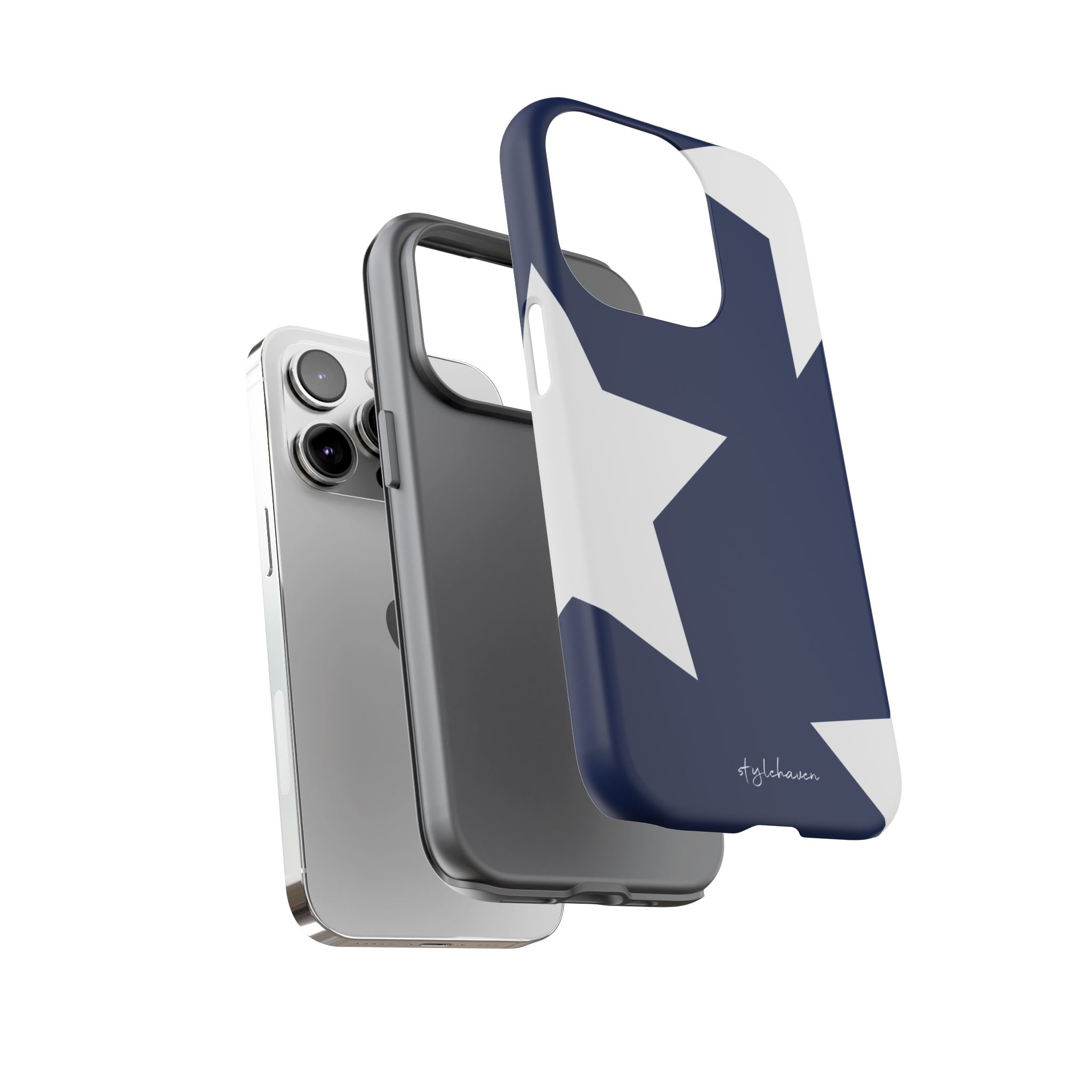 All I see is stars blue phone case