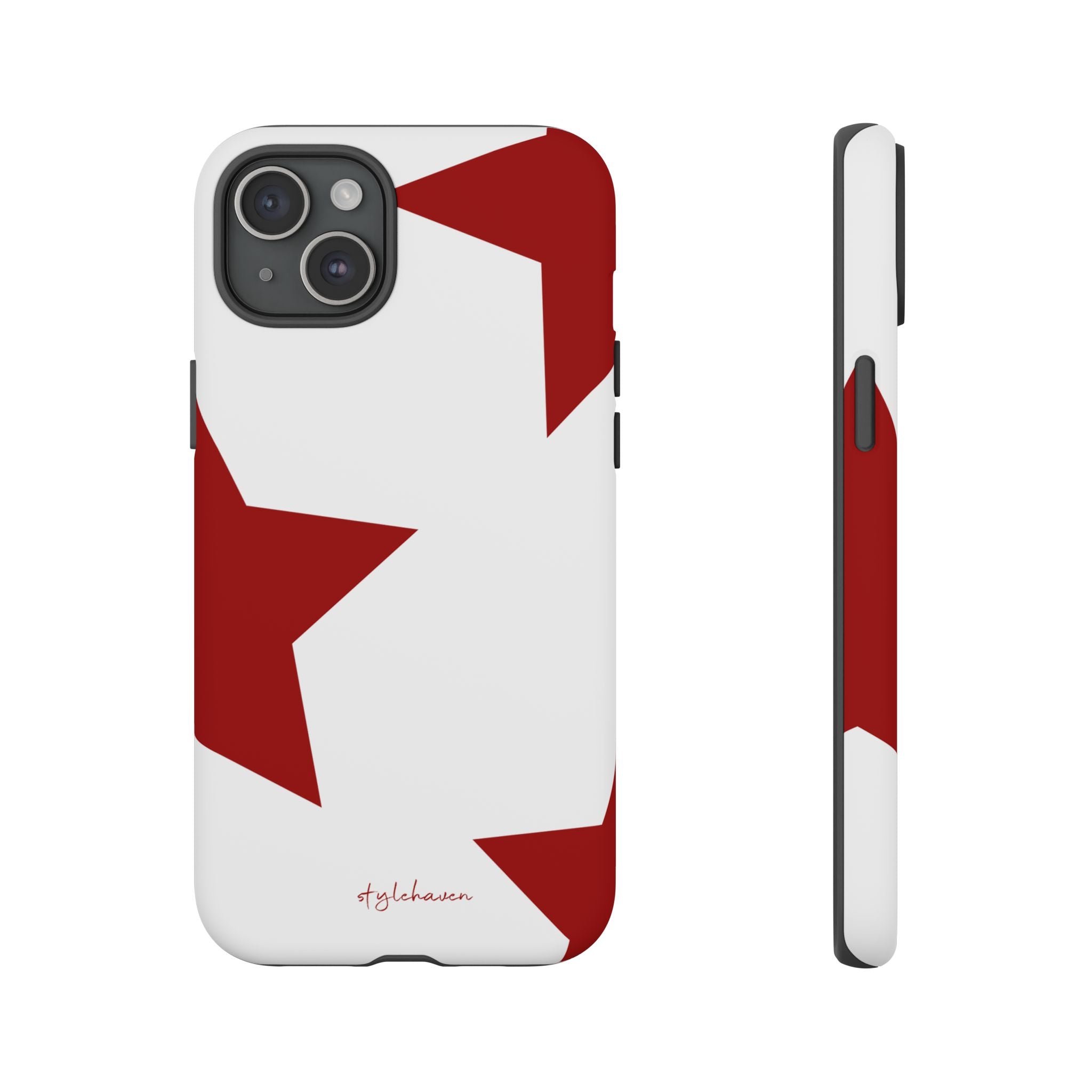All I see is stars red phone case