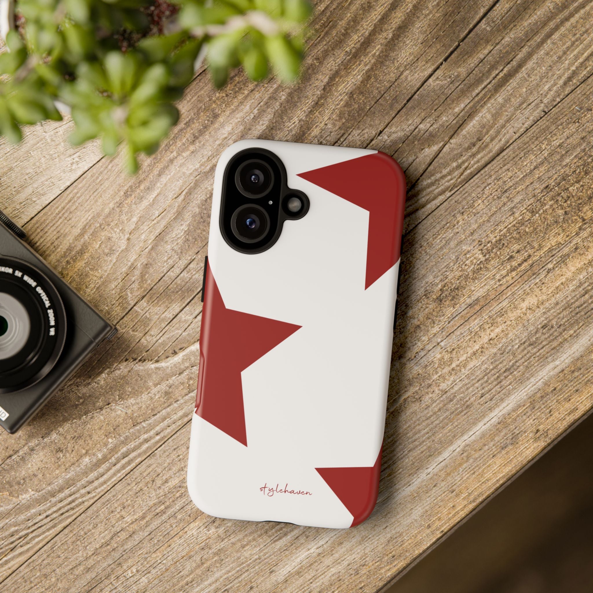 All I see is stars red phone case