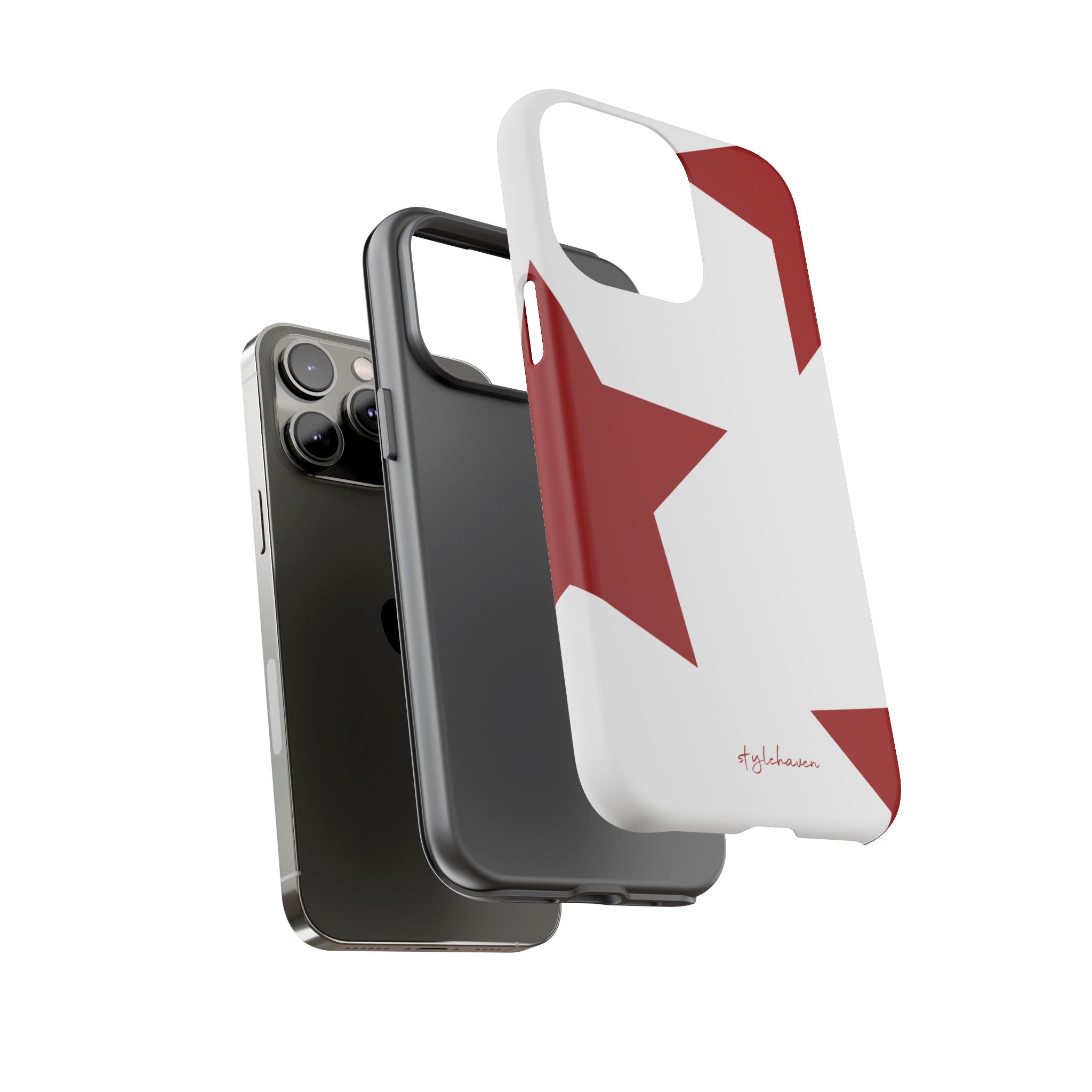 All I see is stars red phone case