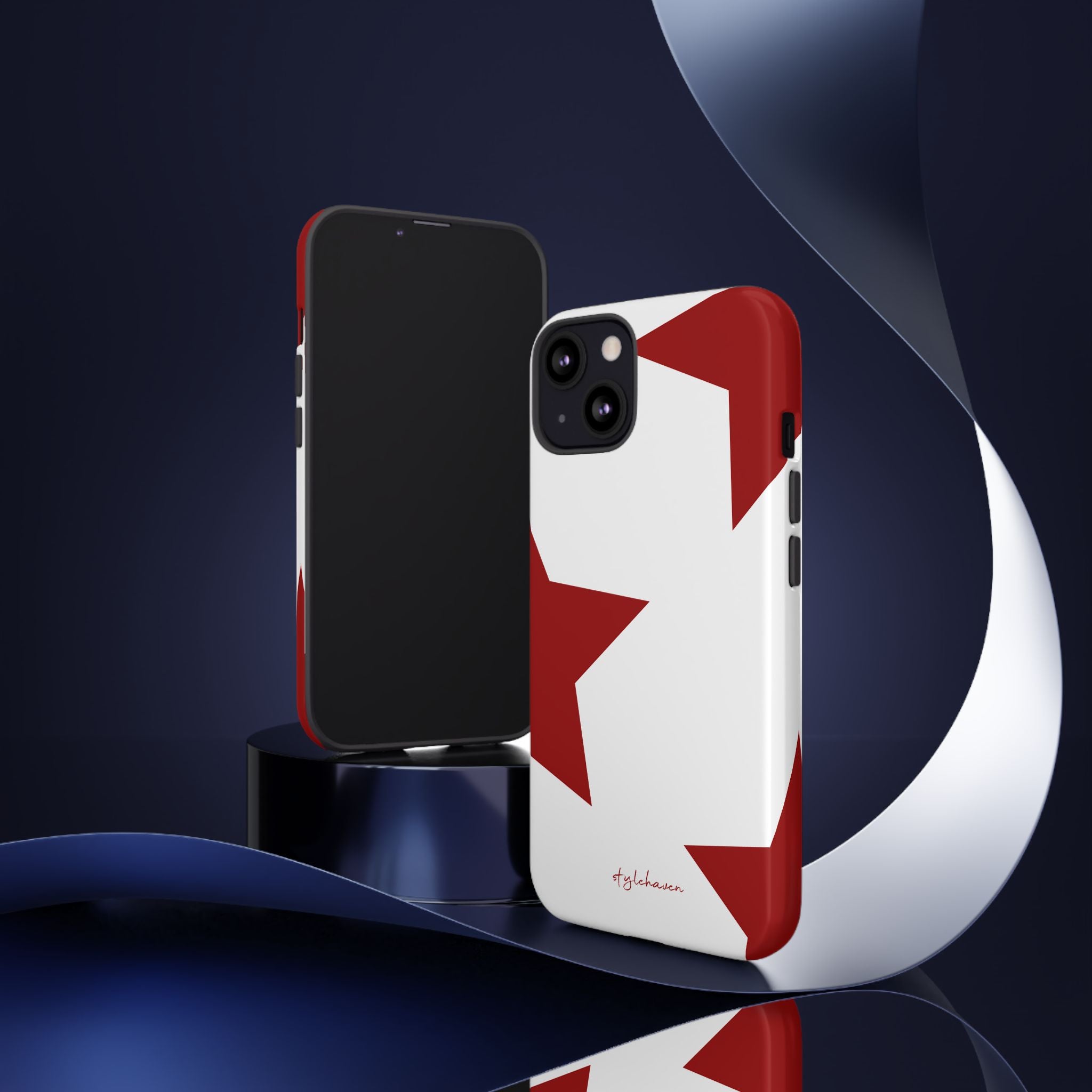 All I see is stars red phone case