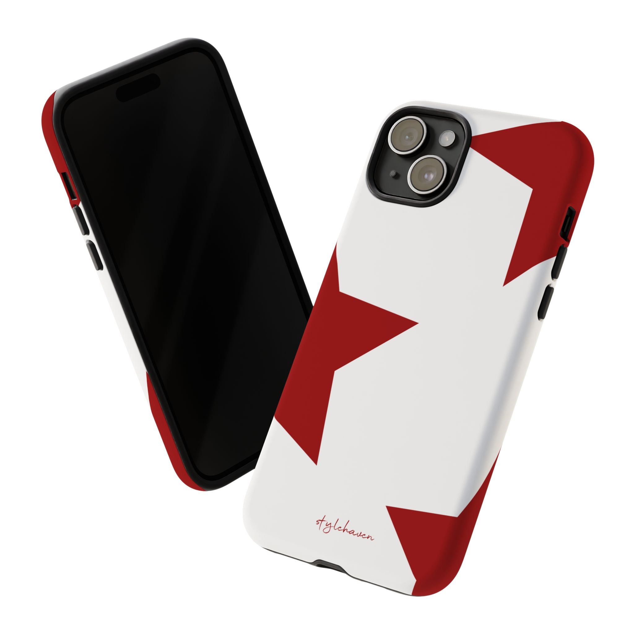 All I see is stars red phone case