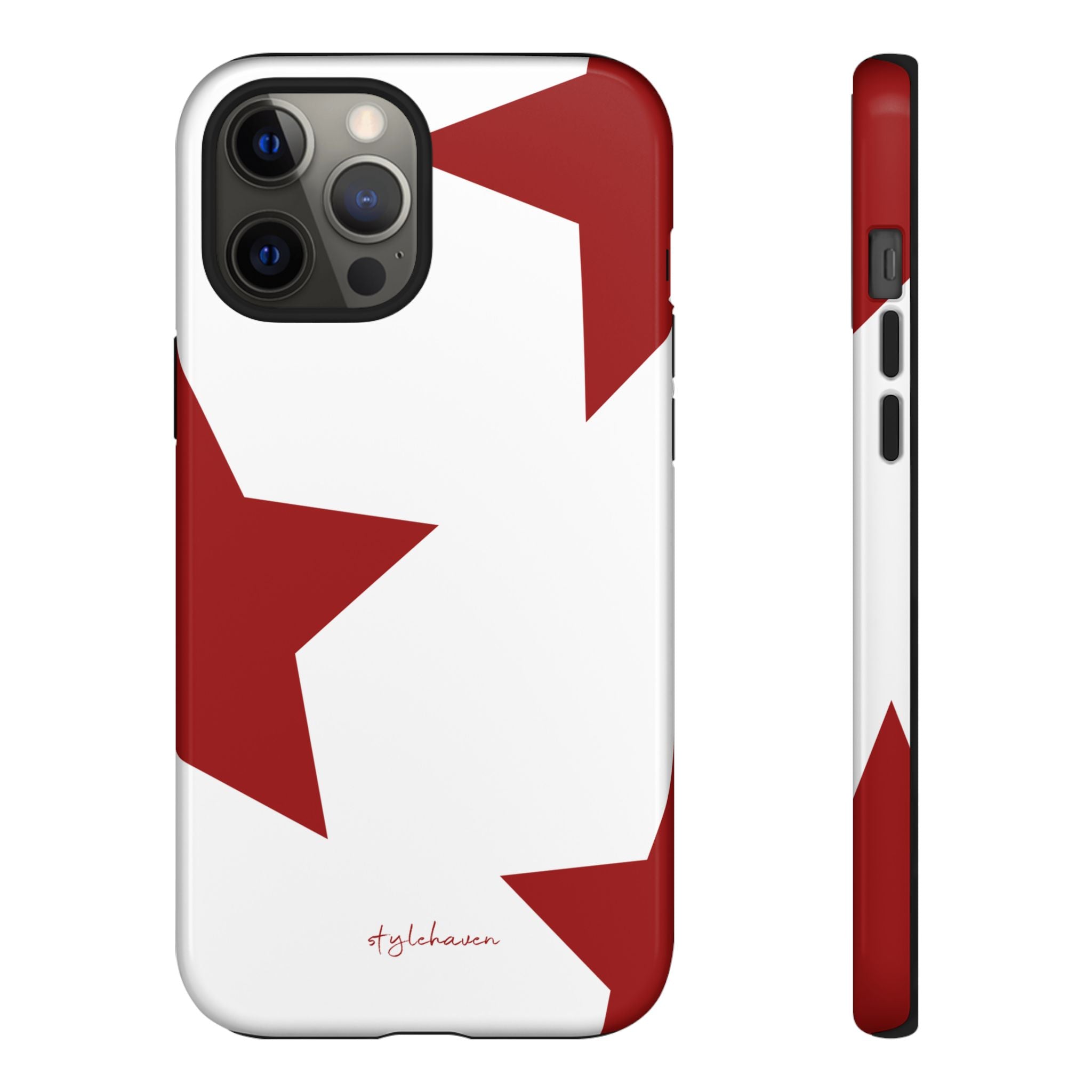 All I see is stars red phone case