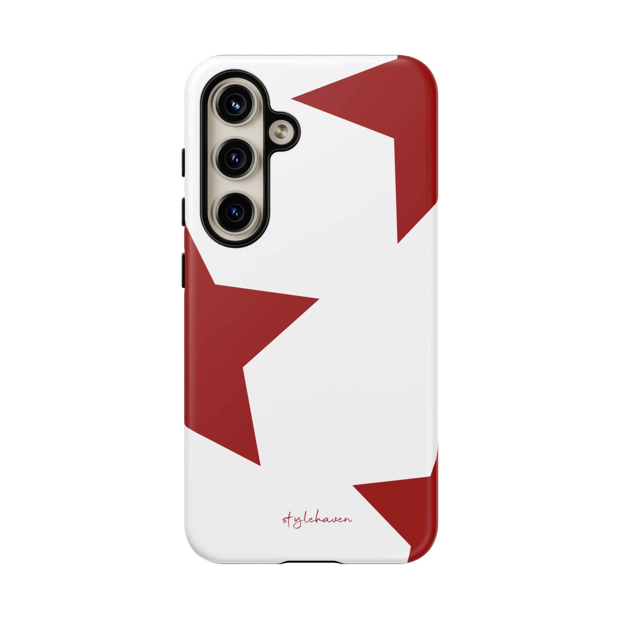 All I see is stars red phone case