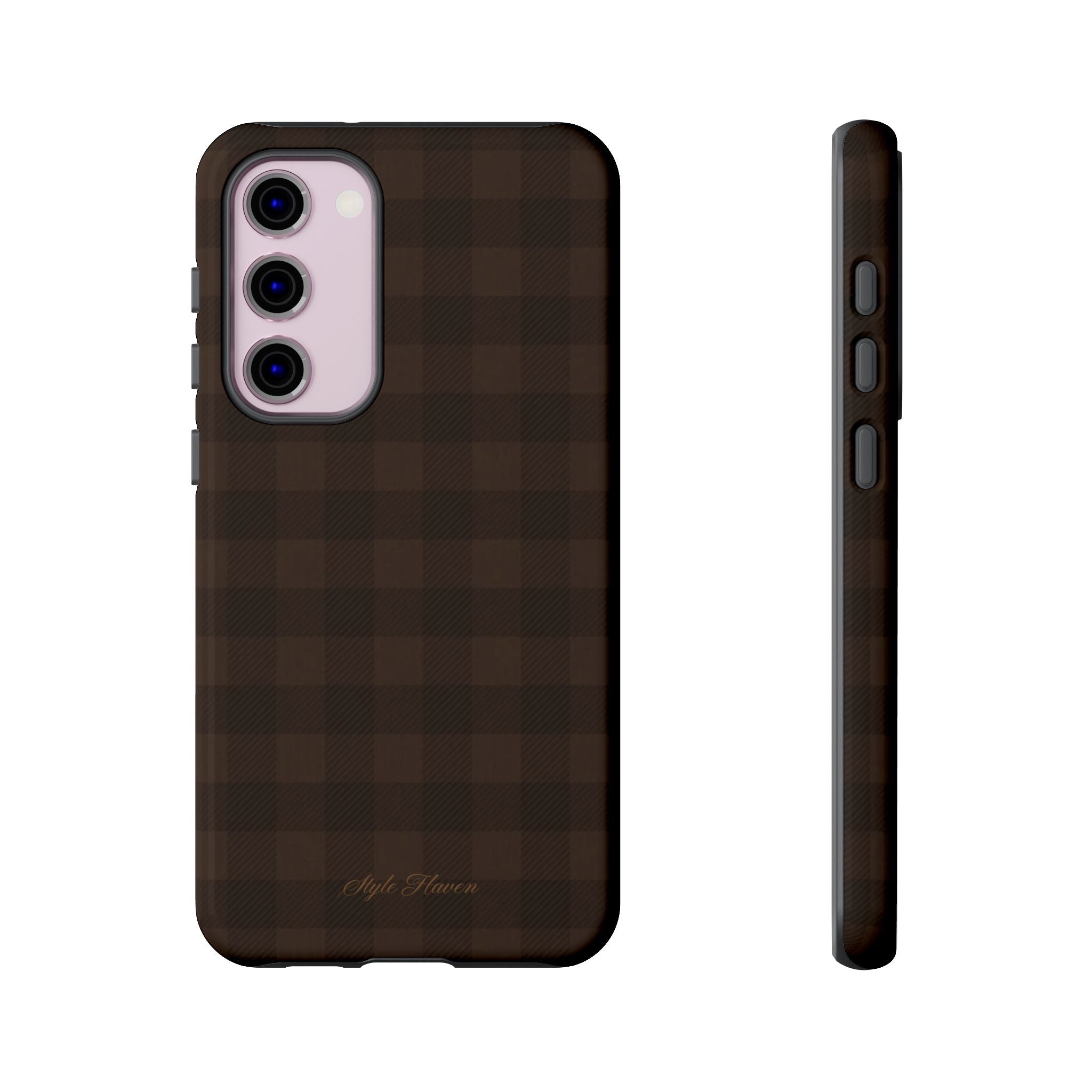 cocoa checkered case