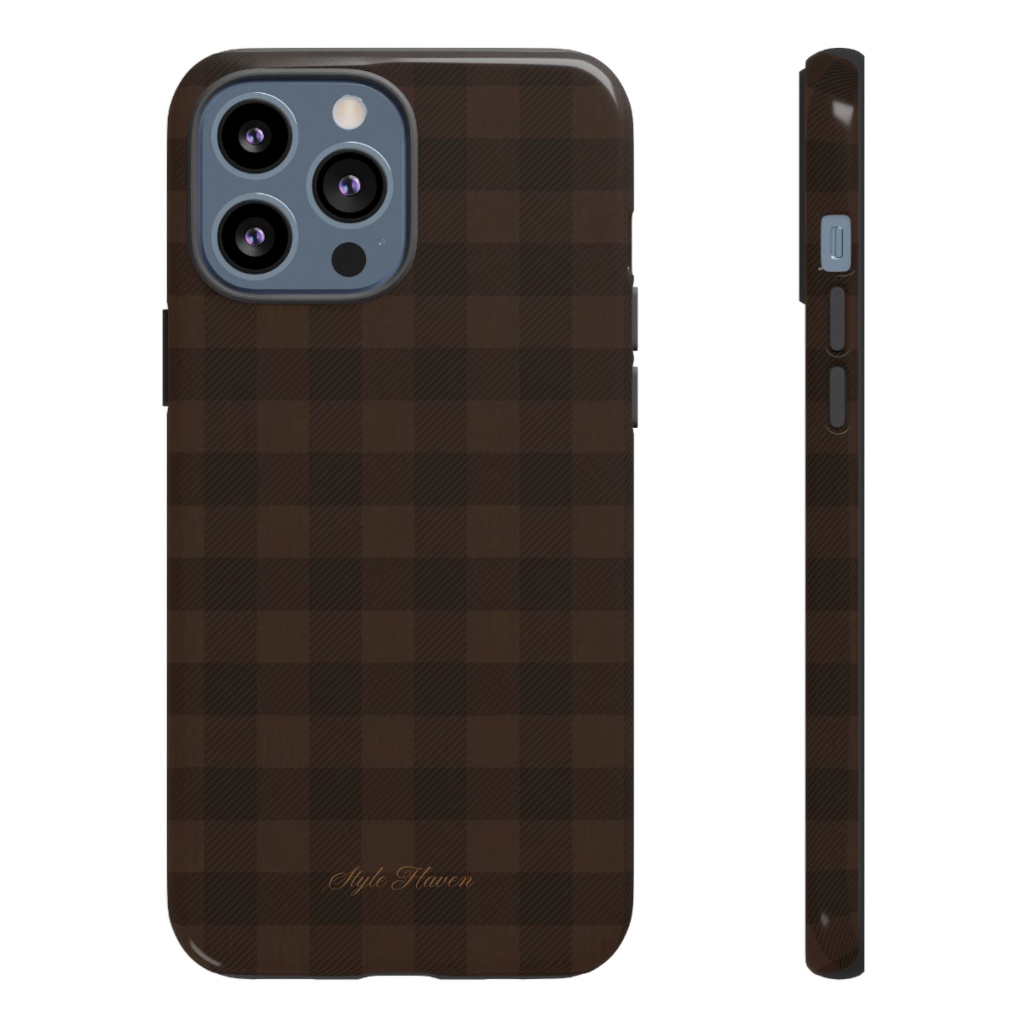 cocoa checkered case