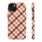 sweet tartan pink case