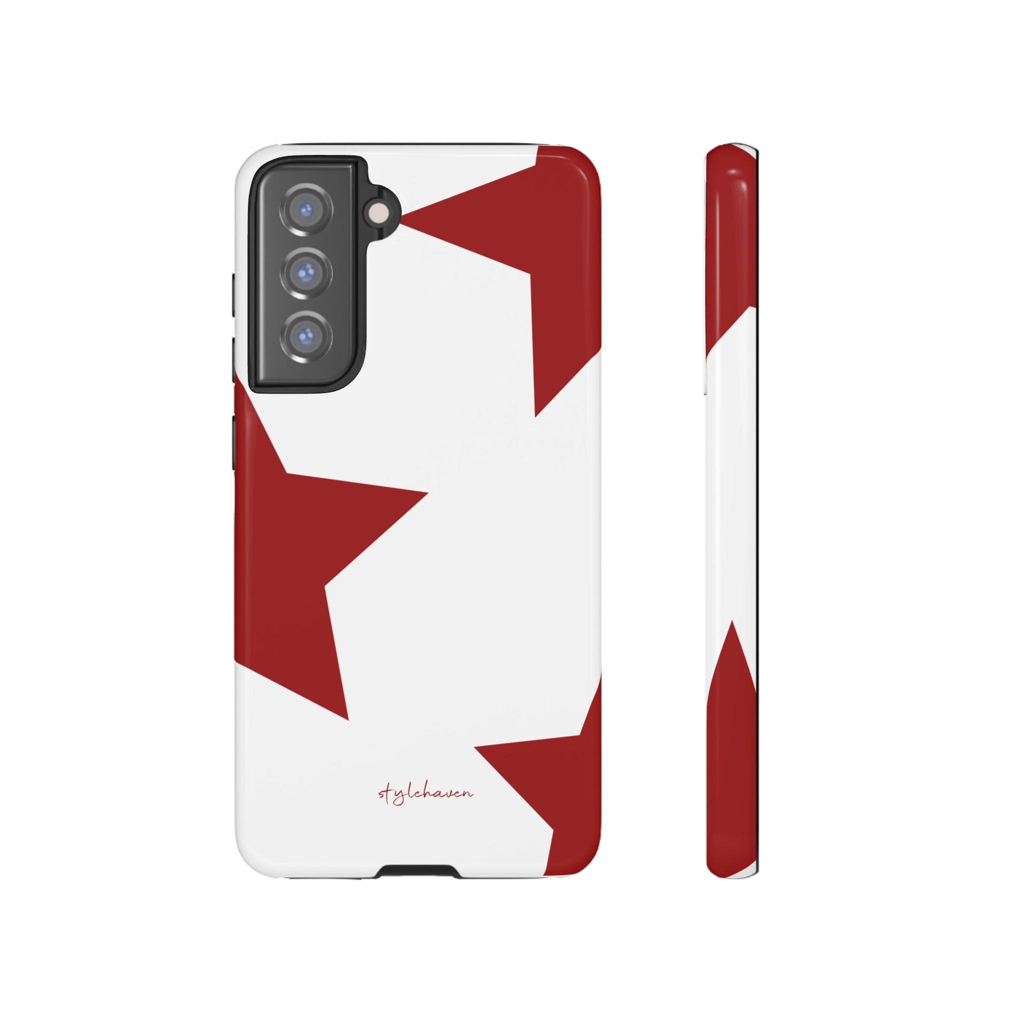 All I see is stars red phone case
