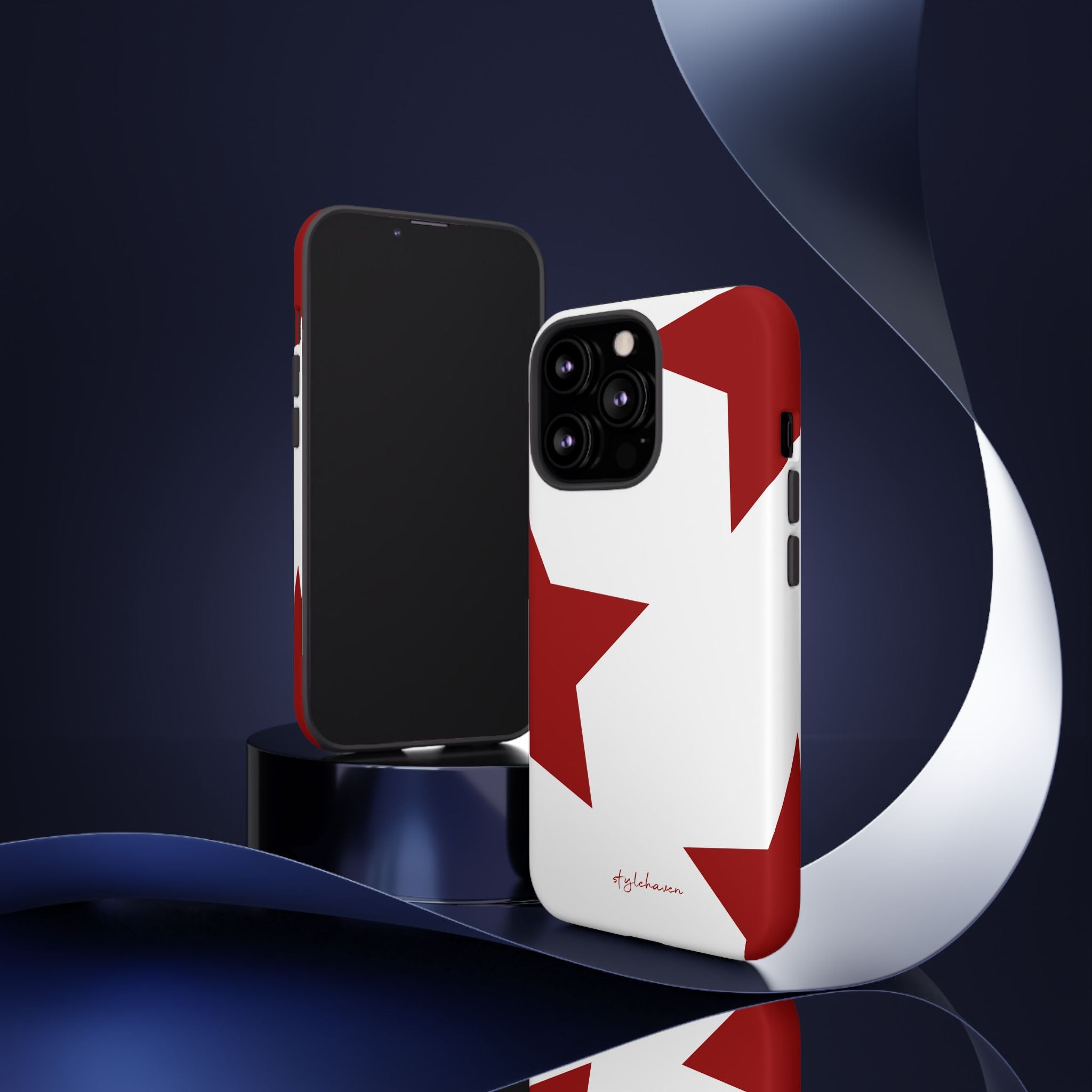 All I see is stars red phone case