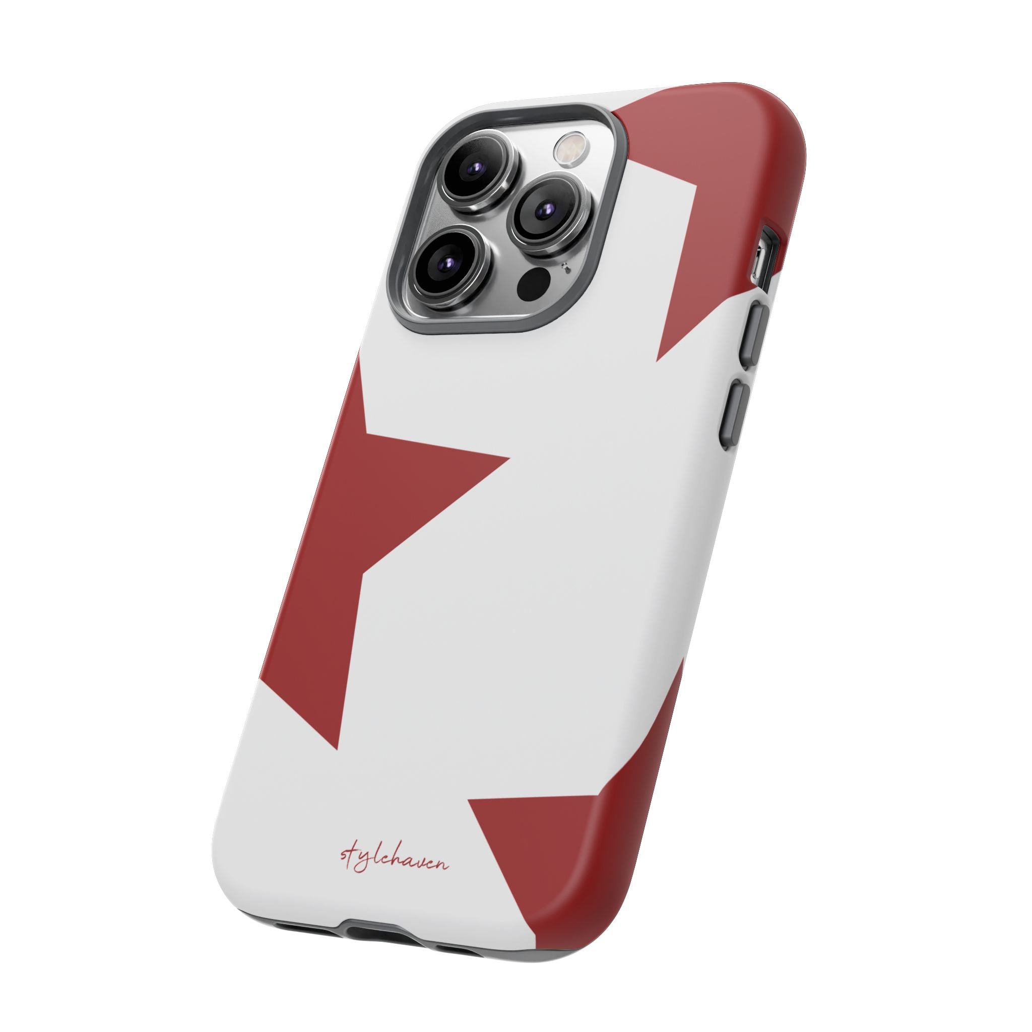 All I see is stars red phone case