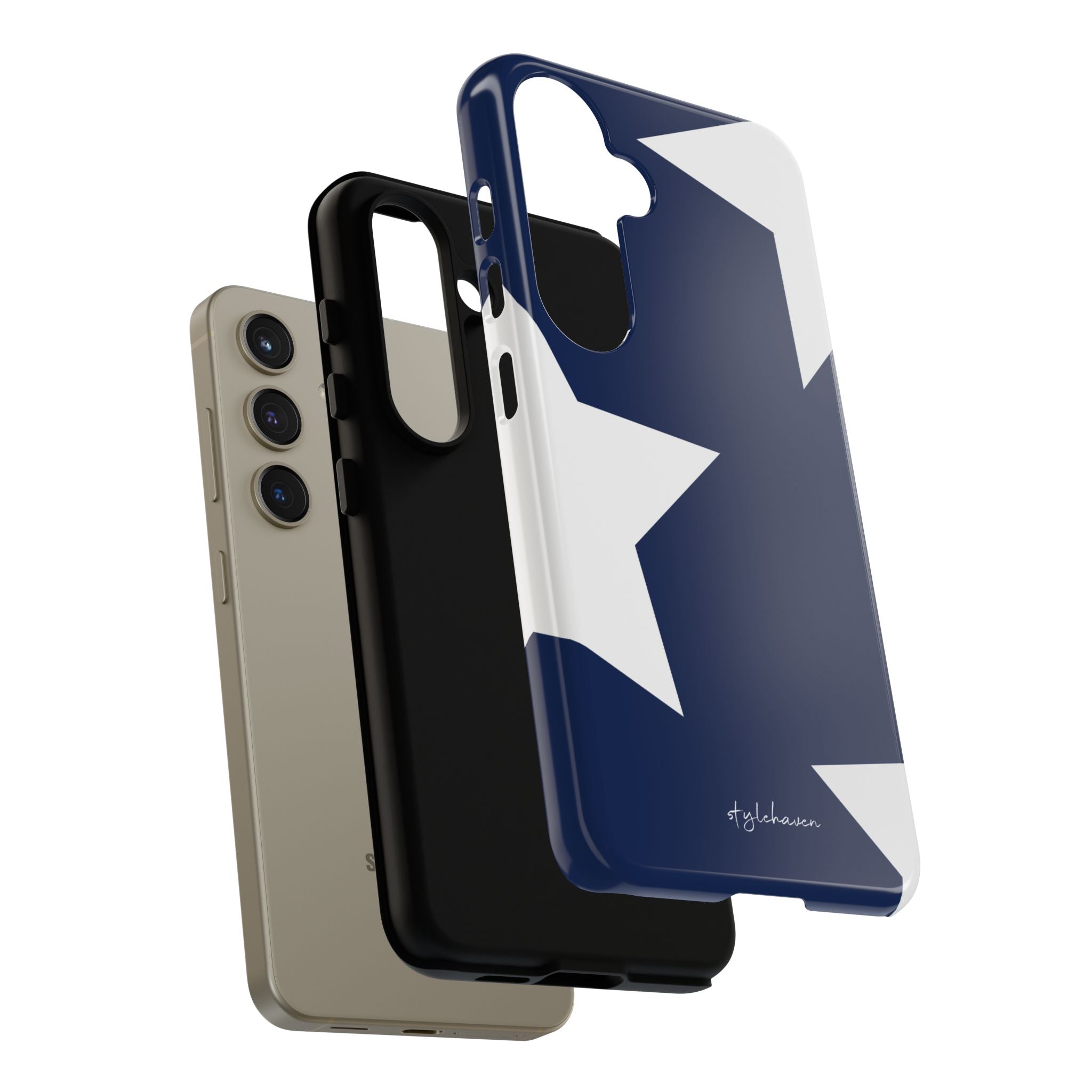 All I see is stars blue phone case