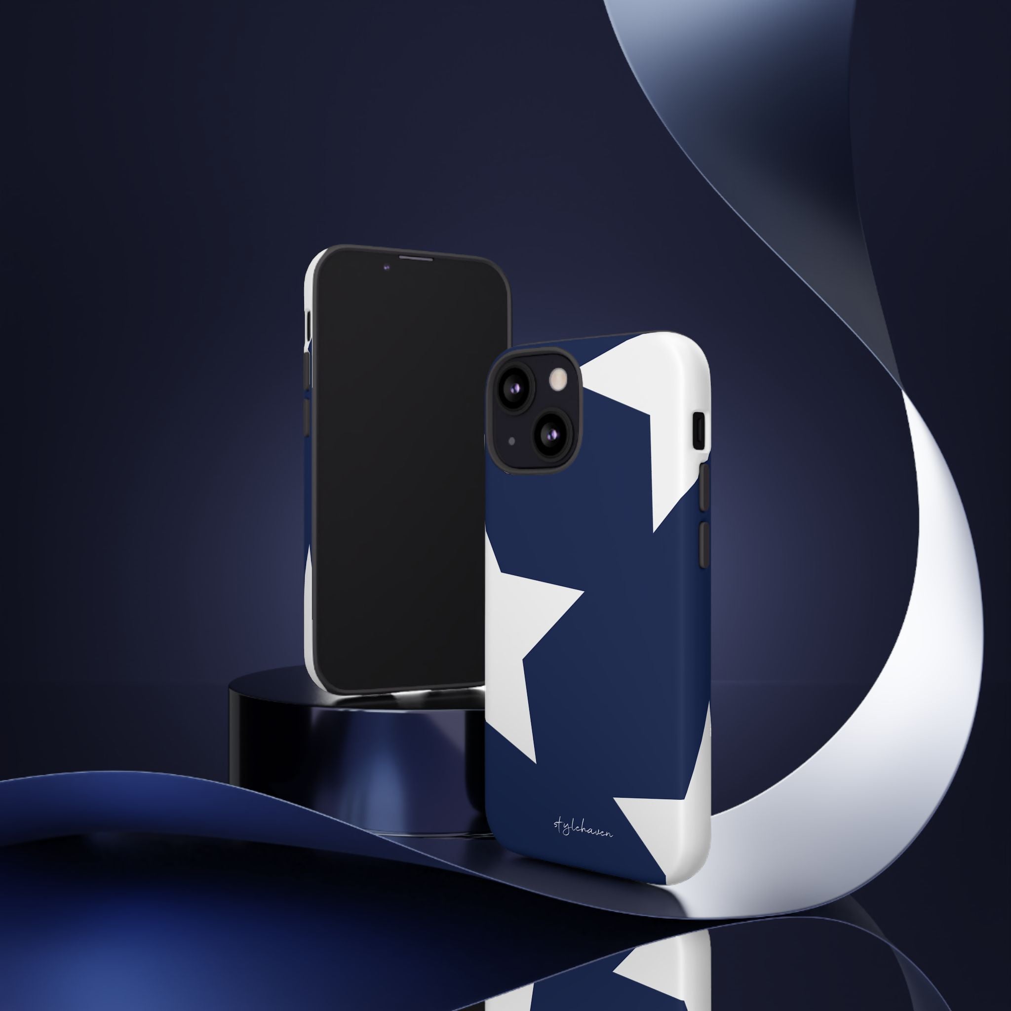 All I see is stars blue phone case