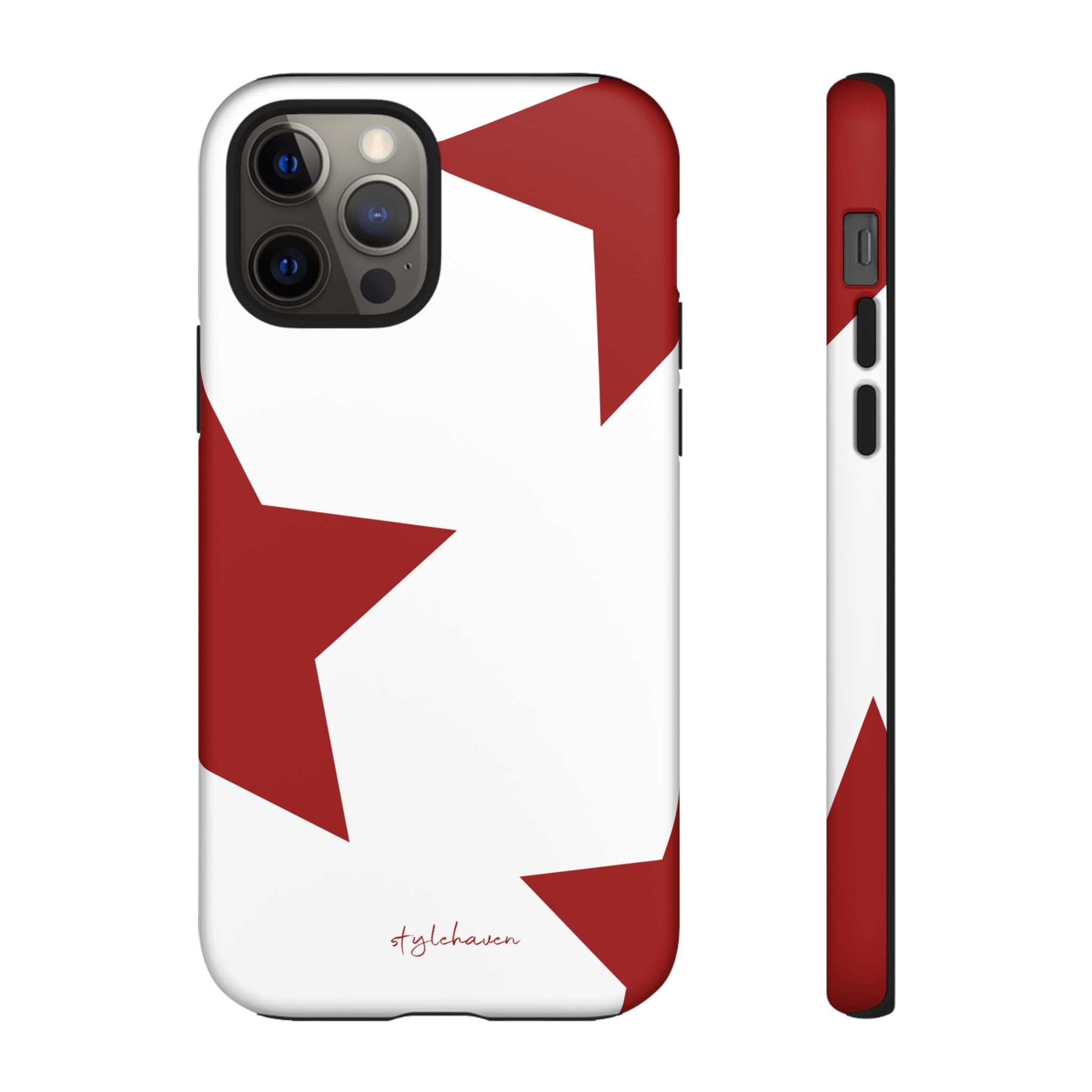 All I see is stars red phone case