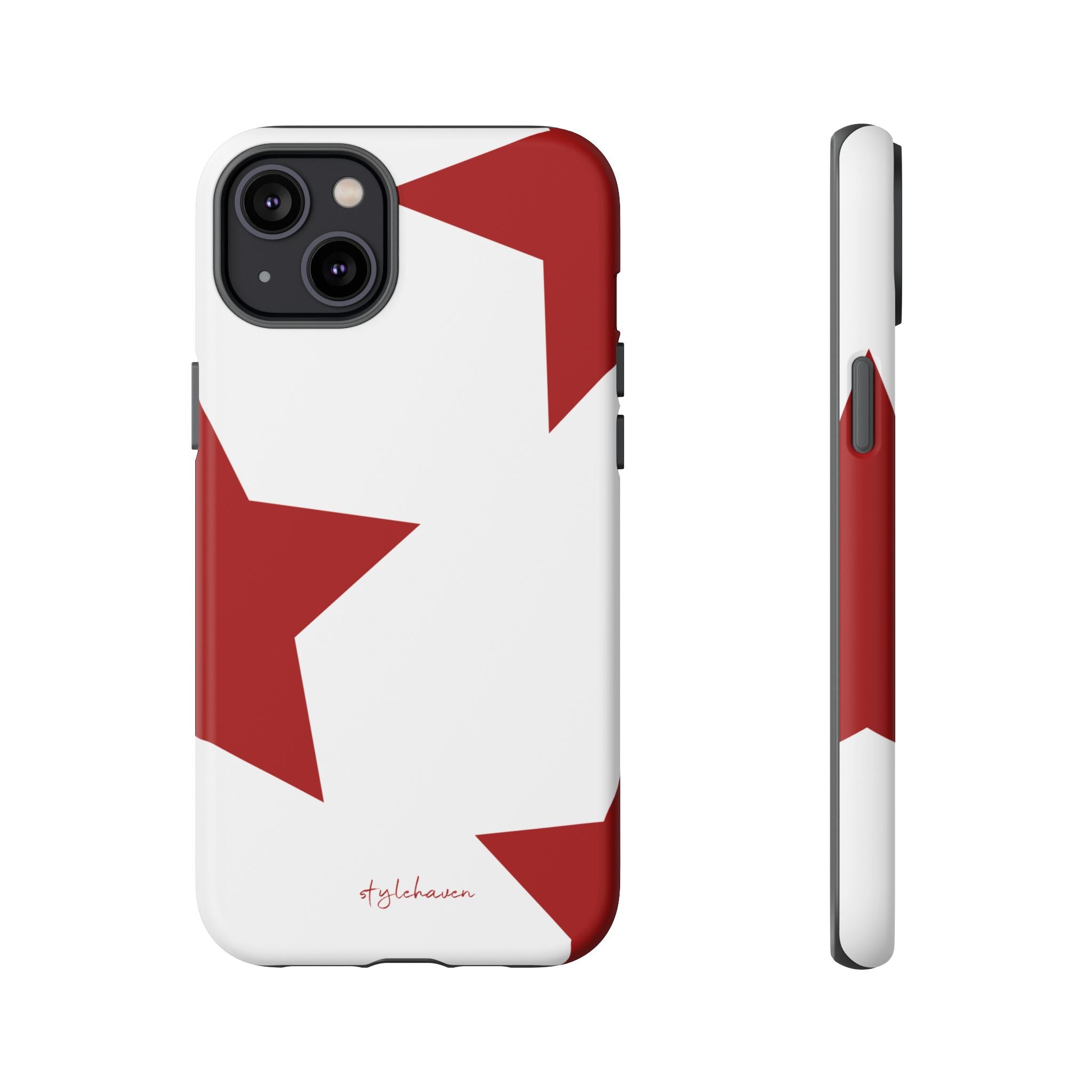 All I see is stars red phone case