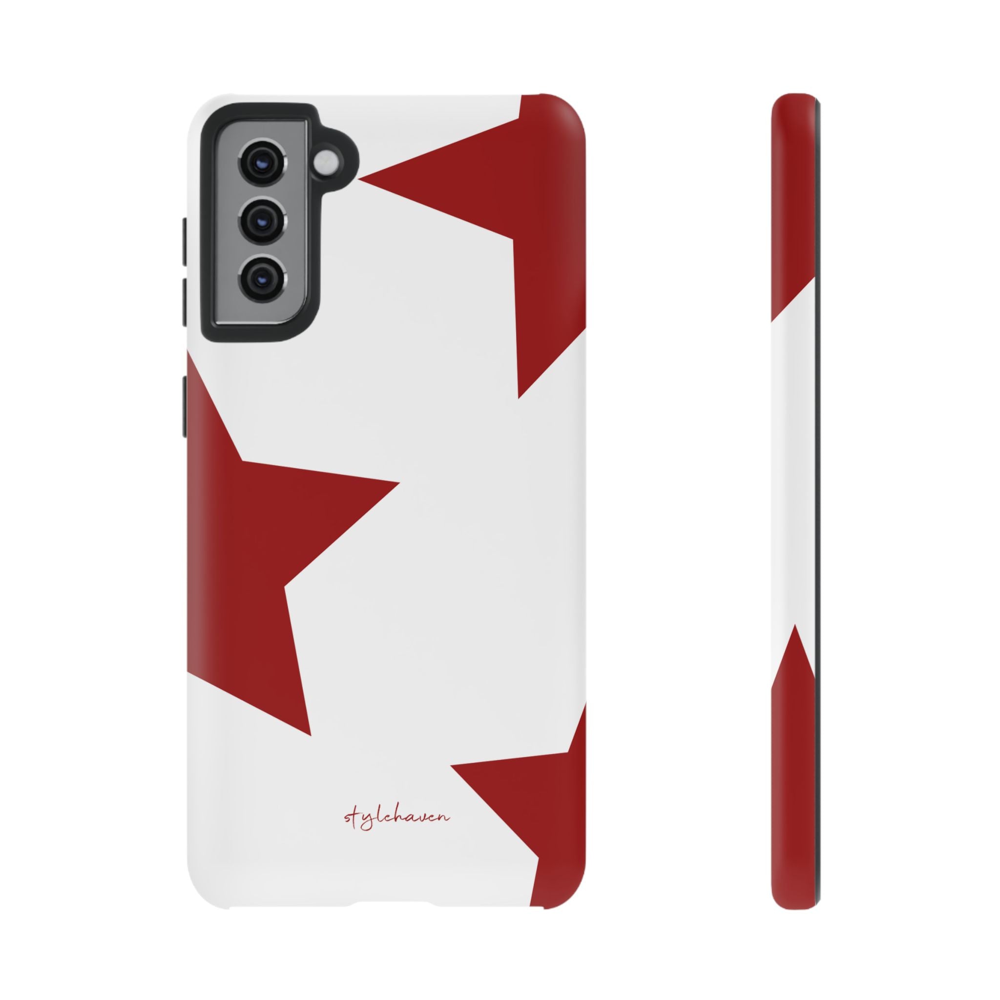 All I see is stars red phone case