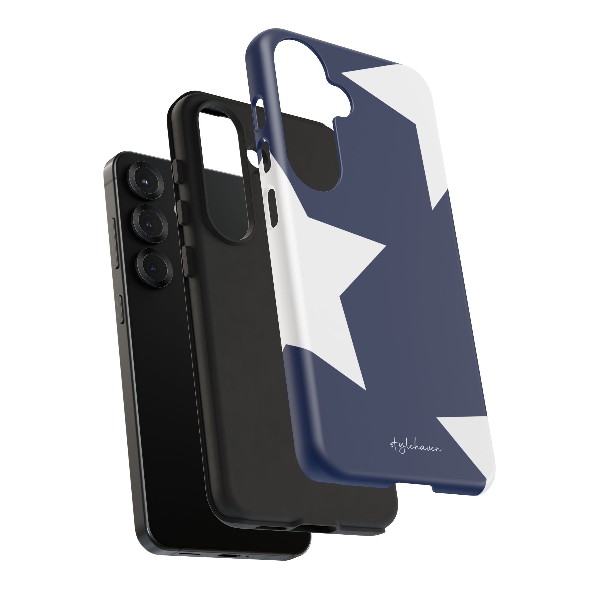 All I see is stars blue phone case