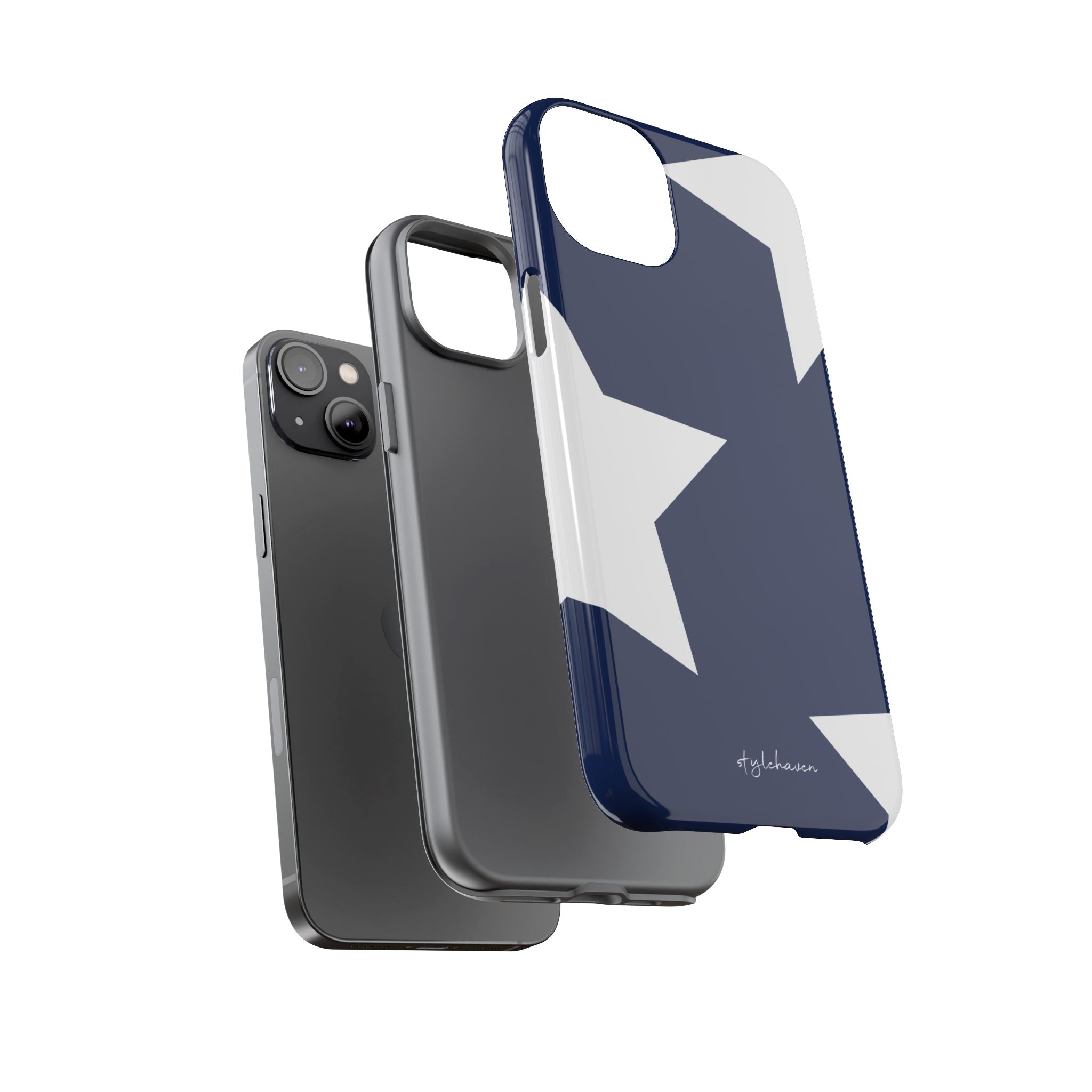All I see is stars blue phone case