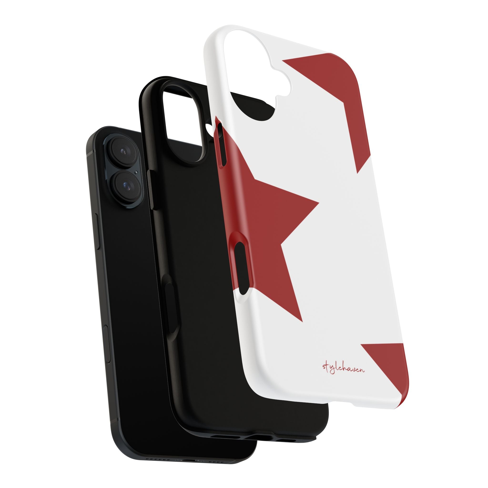 All I see is stars red phone case