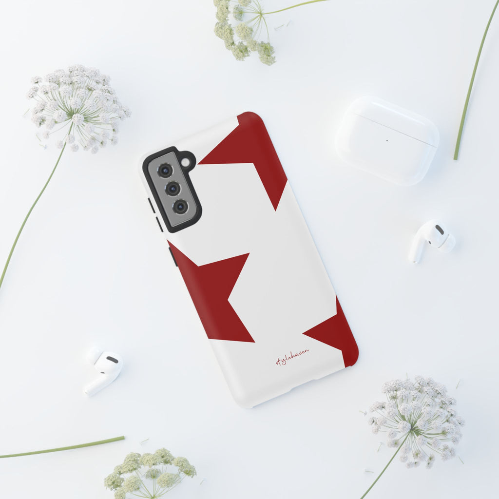 All I see is stars red phone case