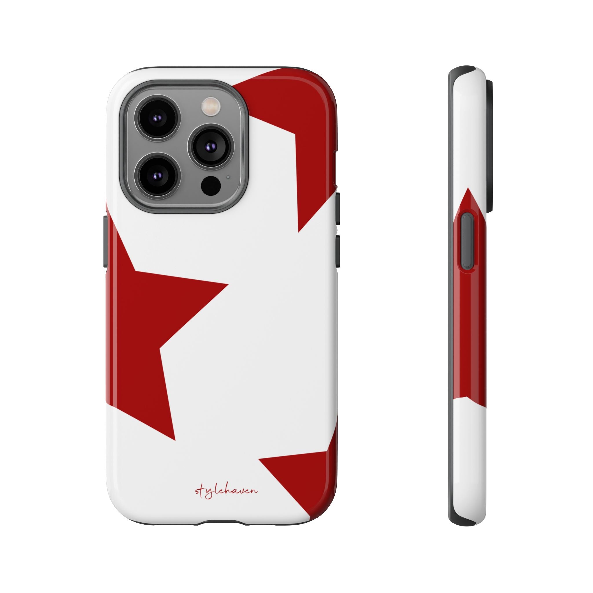 All I see is stars red phone case