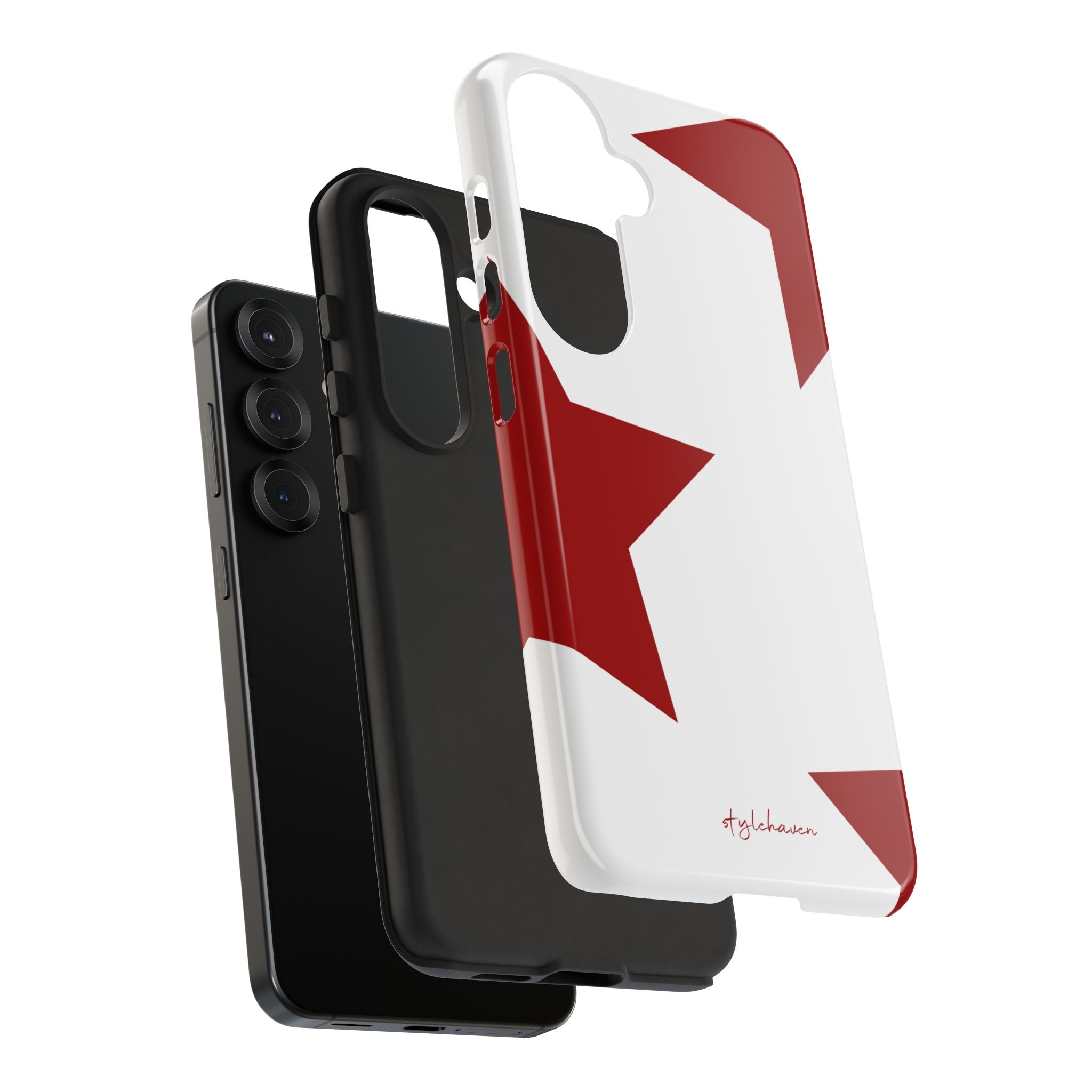 All I see is stars red phone case