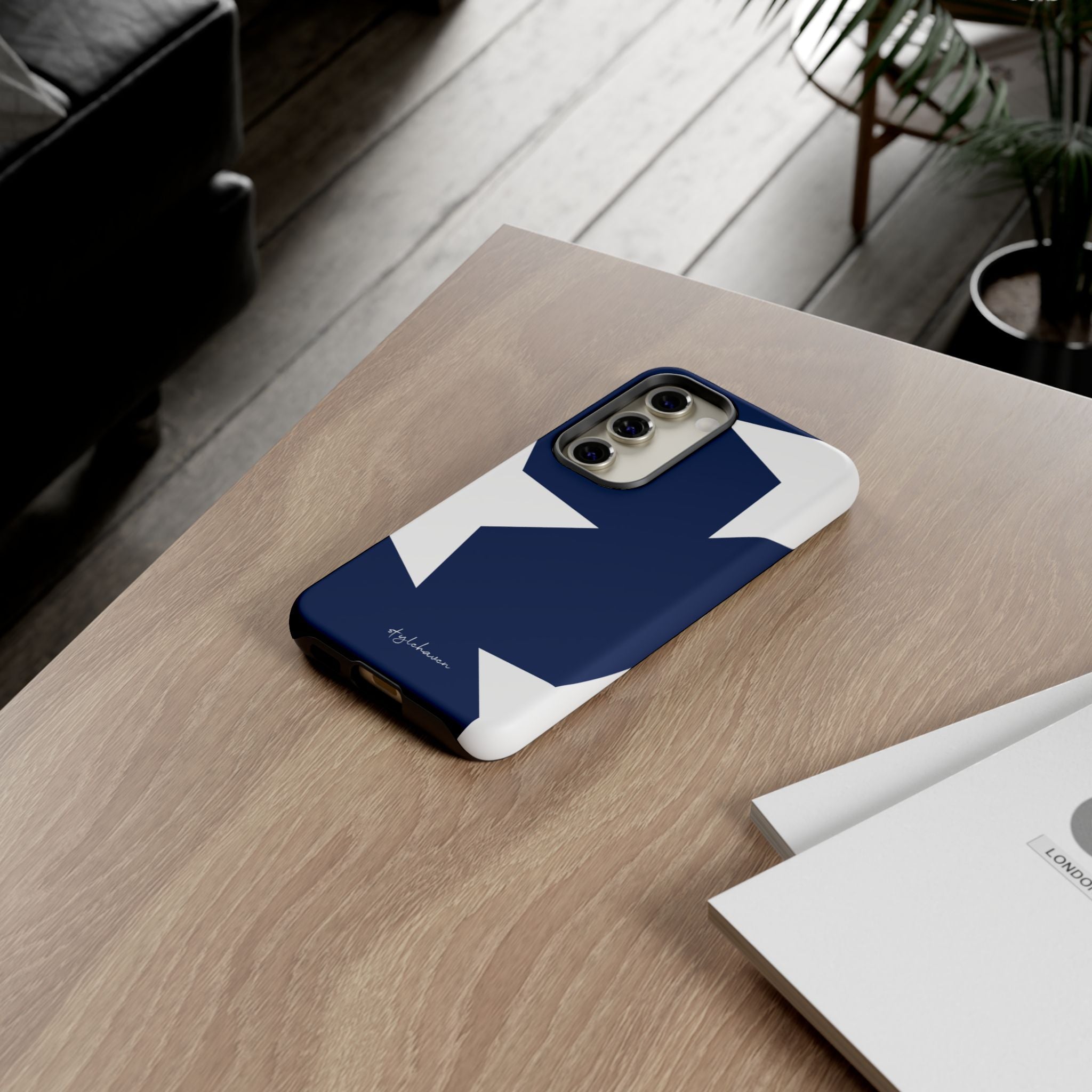 All I see is stars blue phone case