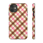 sweet tartan pink case