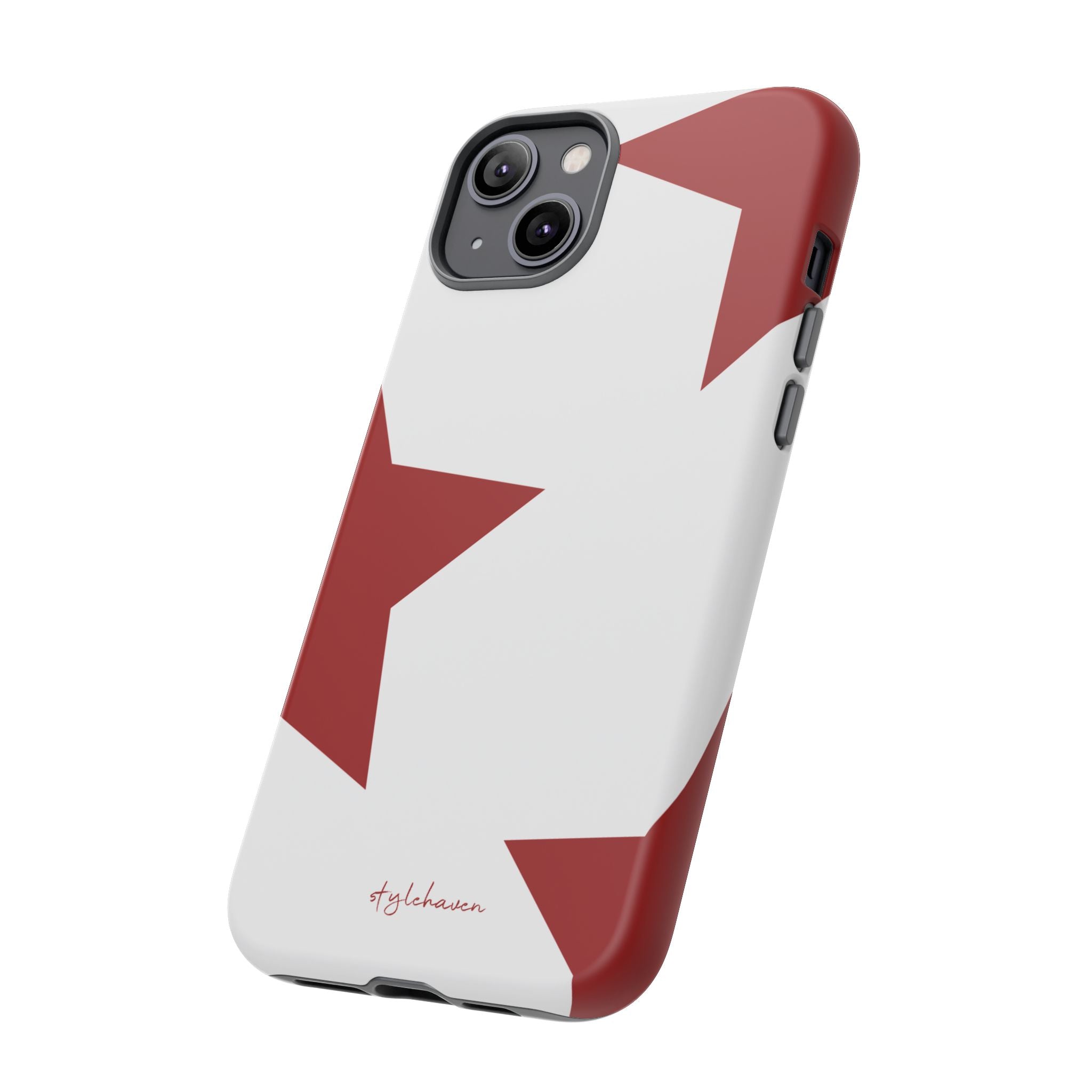 All I see is stars red phone case