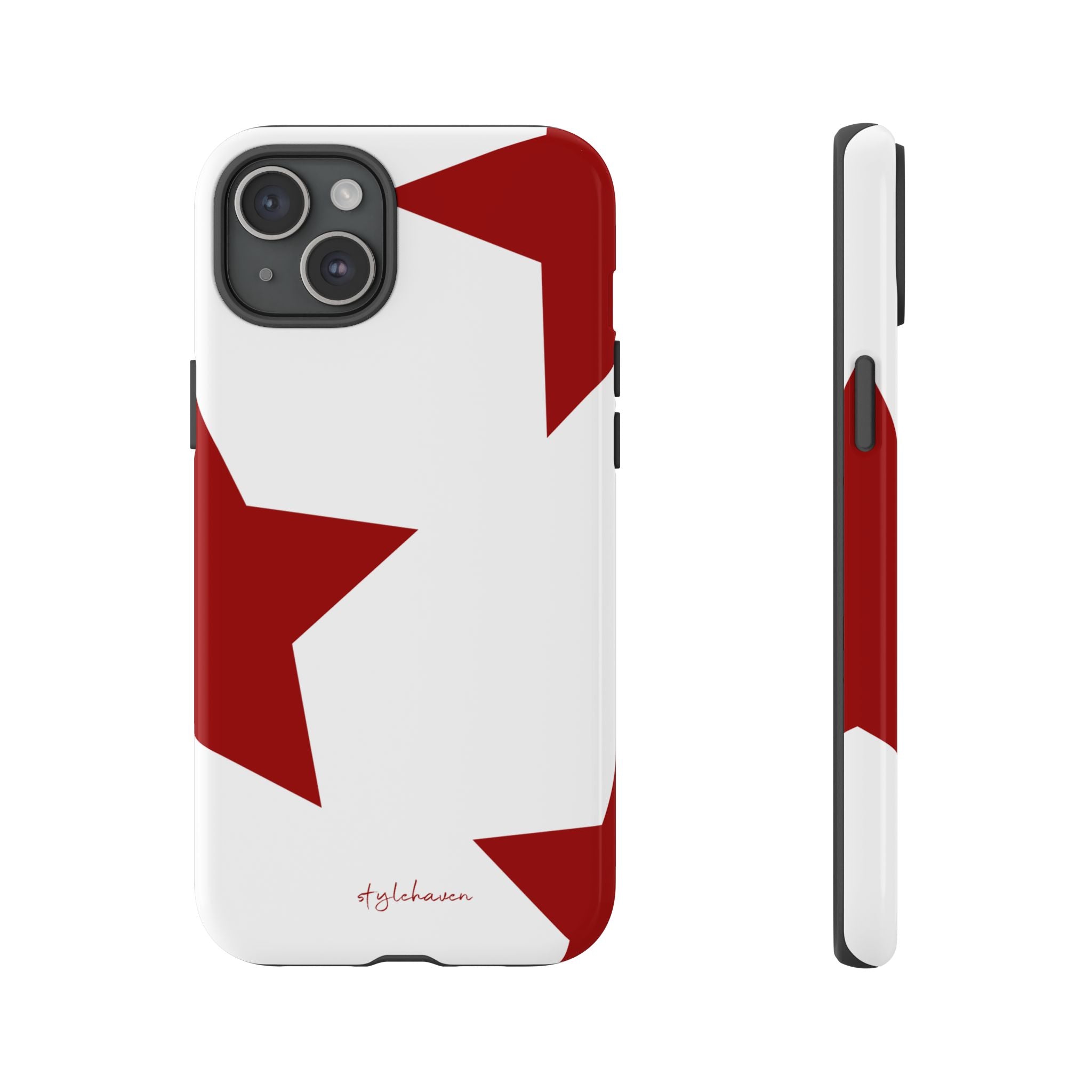 All I see is stars red phone case