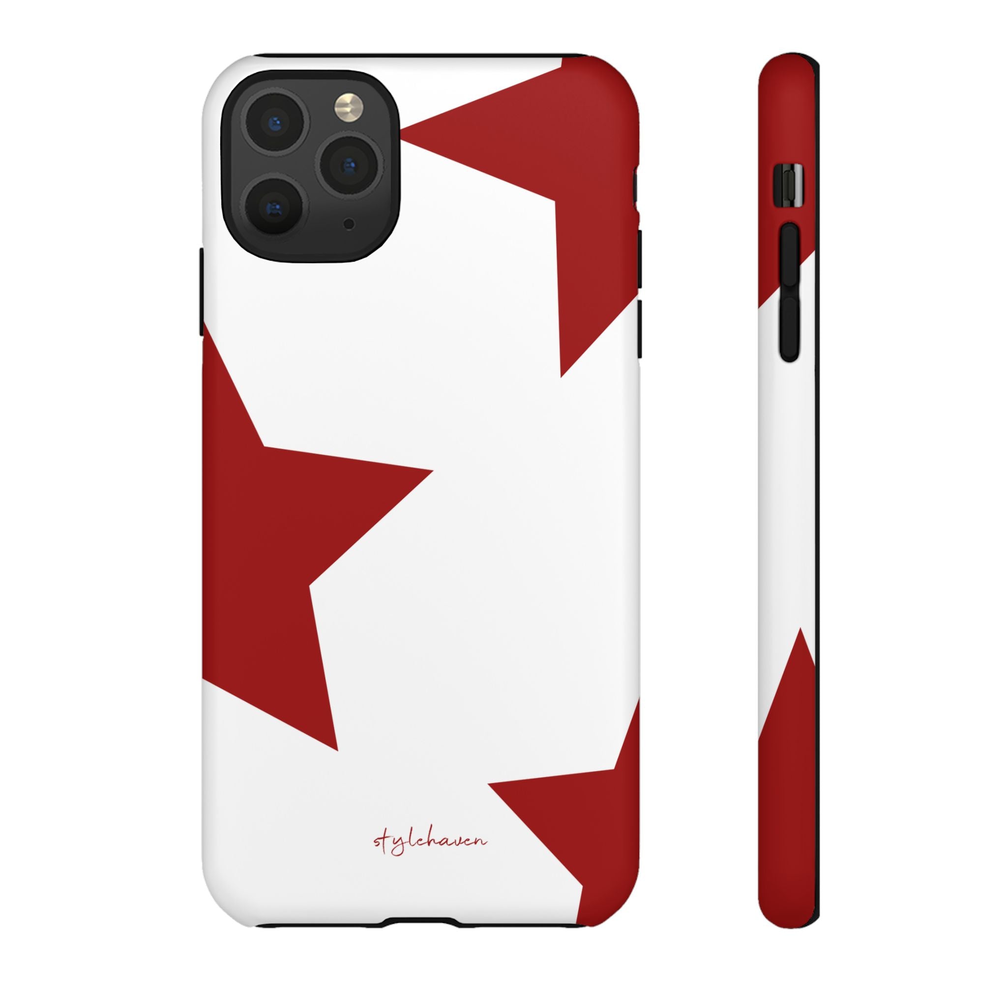 All I see is stars red phone case