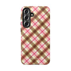 sweet tartan pink case