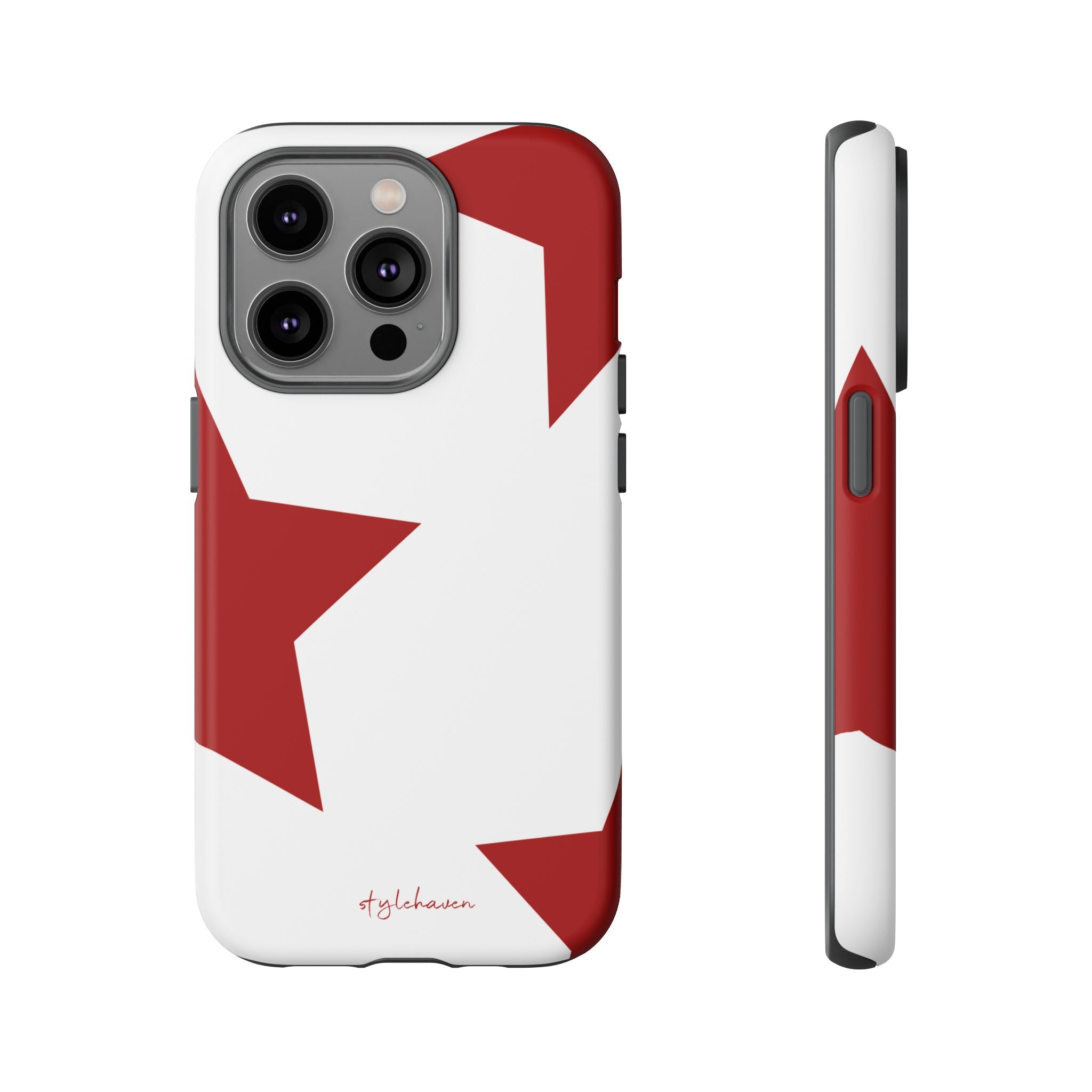 All I see is stars red phone case
