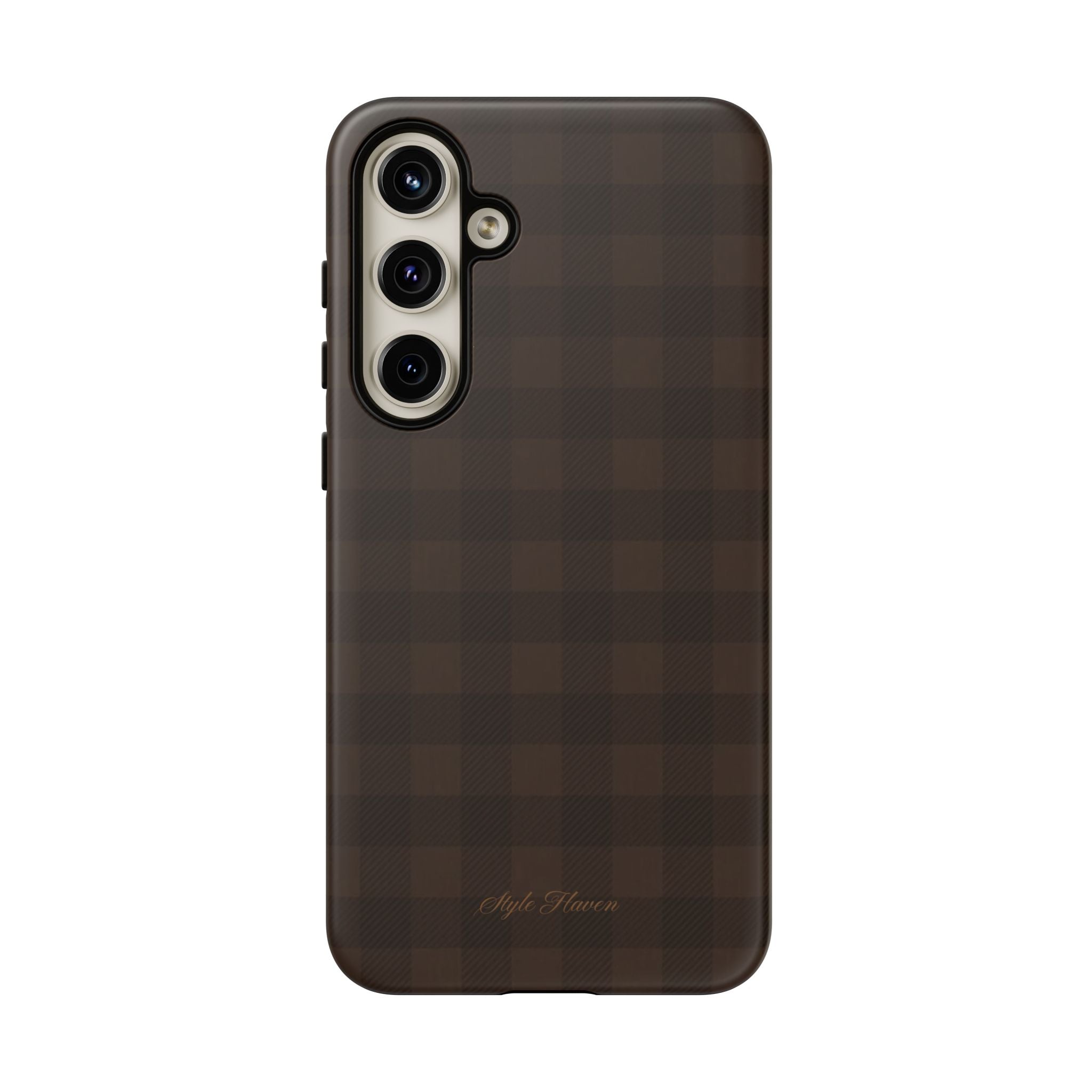 cocoa checkered case