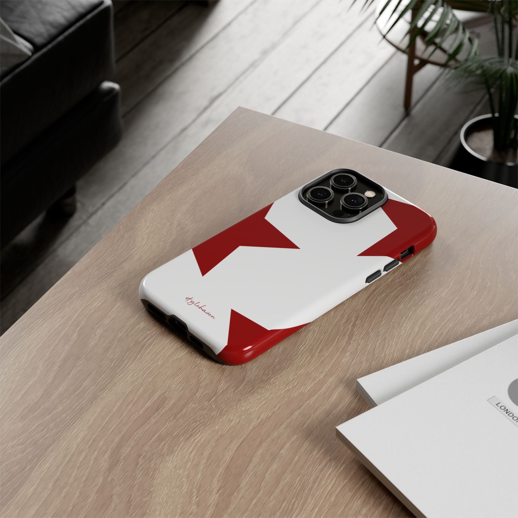 All I see is stars red phone case